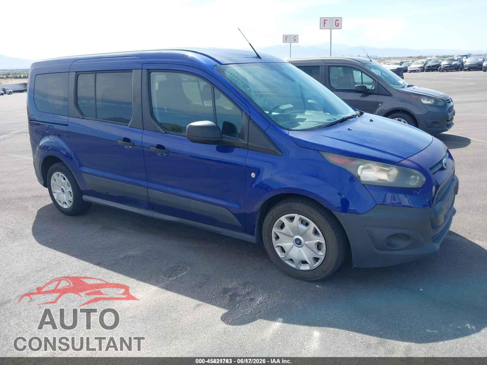 FORD TRANSIT CONNECT 2018 - NM0GE9E75J1343745