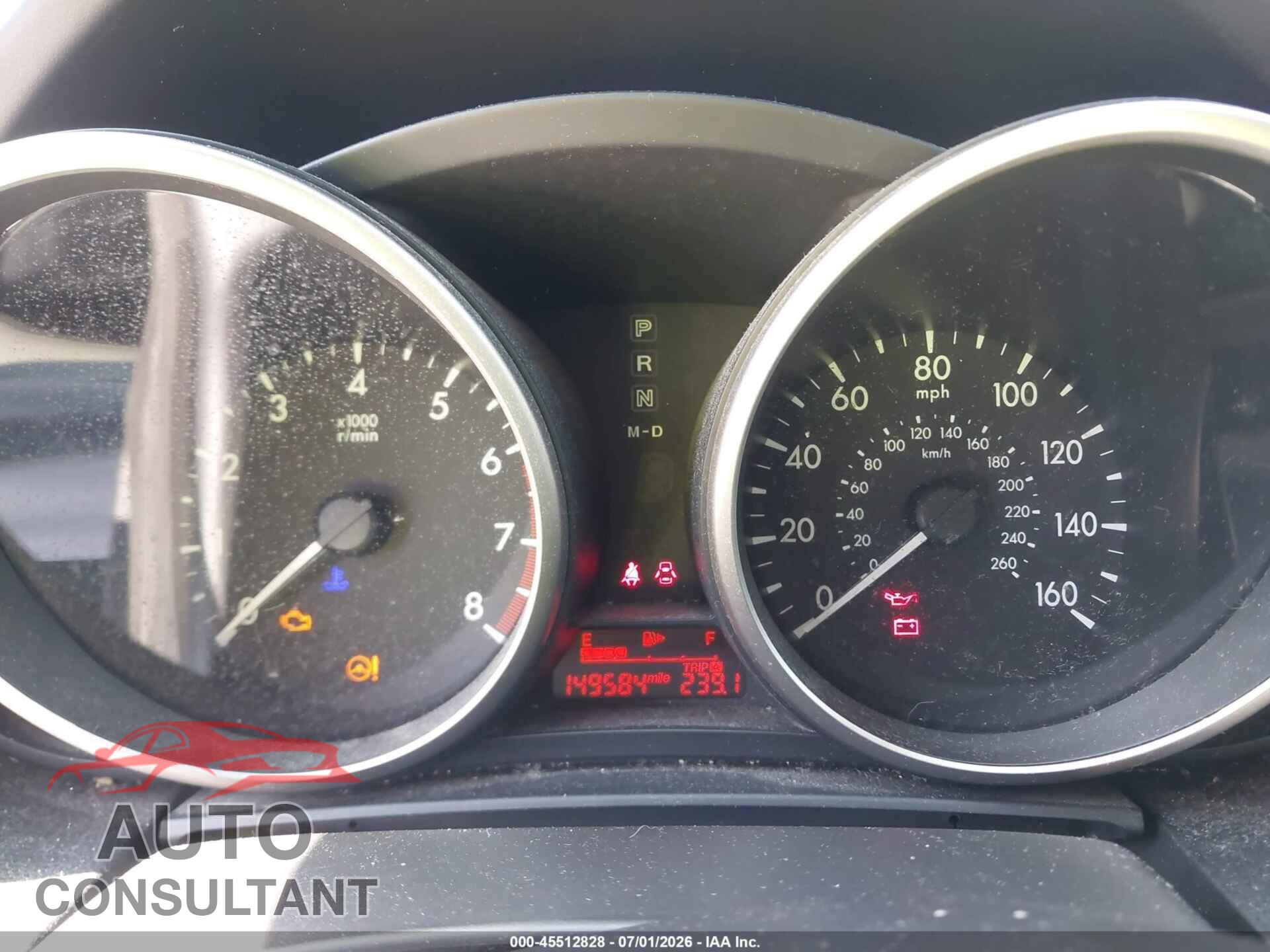 MAZDA MAZDA5 2015 - JM1CW2BLXF0189036