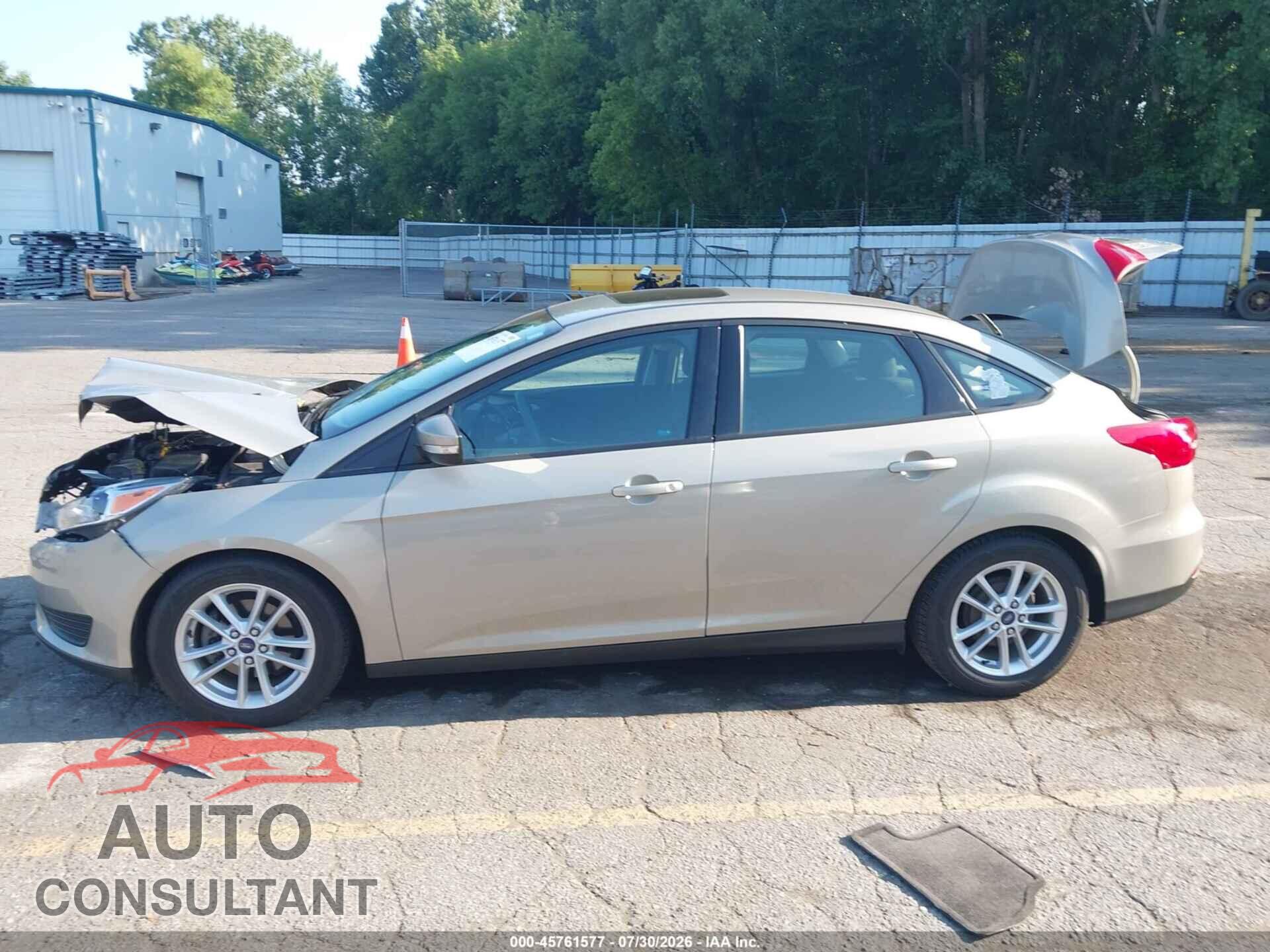 FORD FOCUS 2016 - 1FADP3F27GL232908