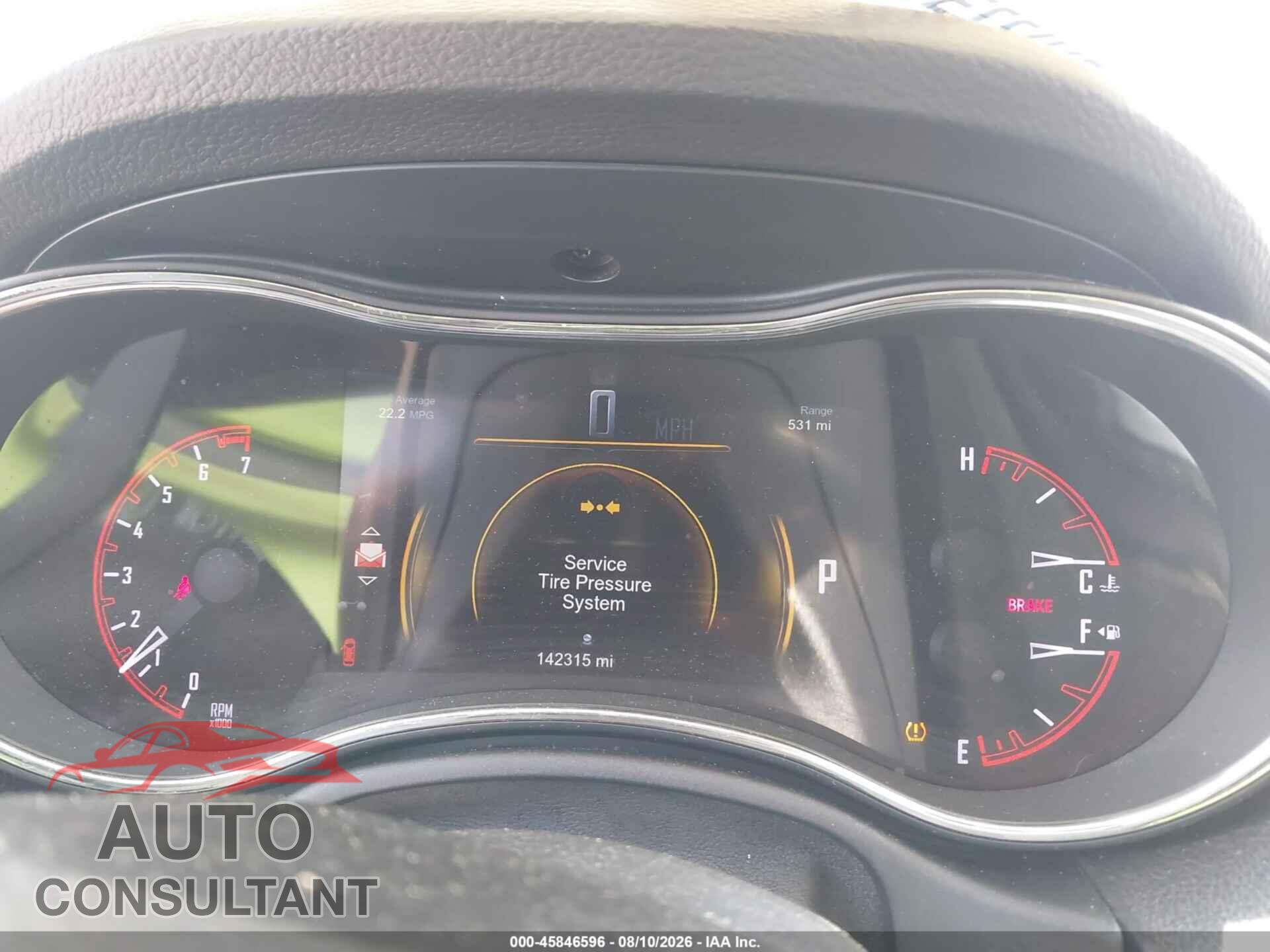 DODGE DURANGO 2014 - 1C4RDJDGXEC451077