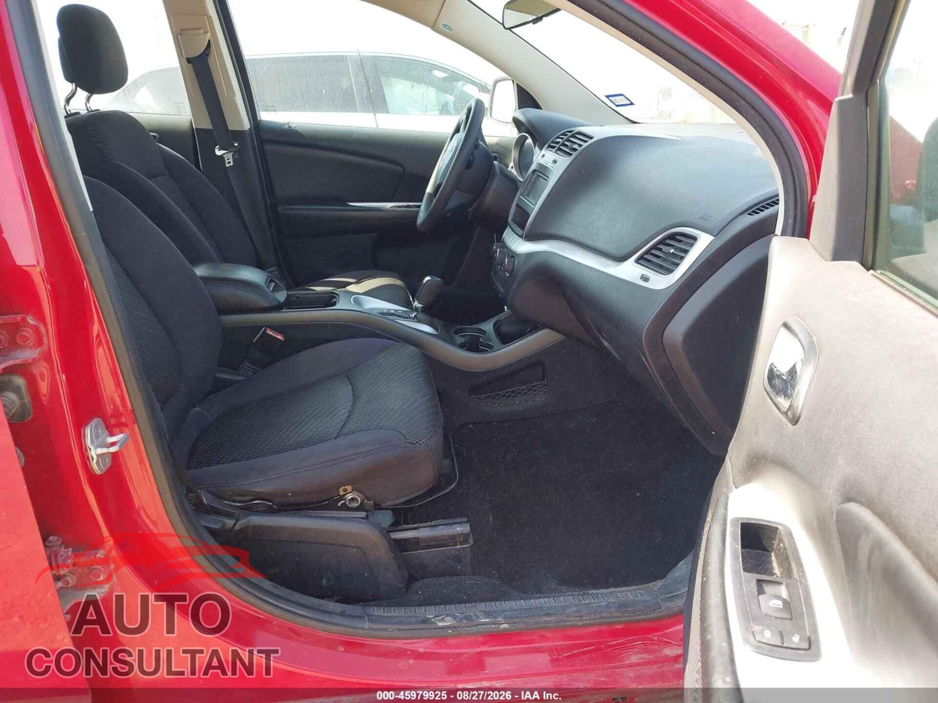 DODGE JOURNEY 2013 - 3C4PDCAB4DT537564