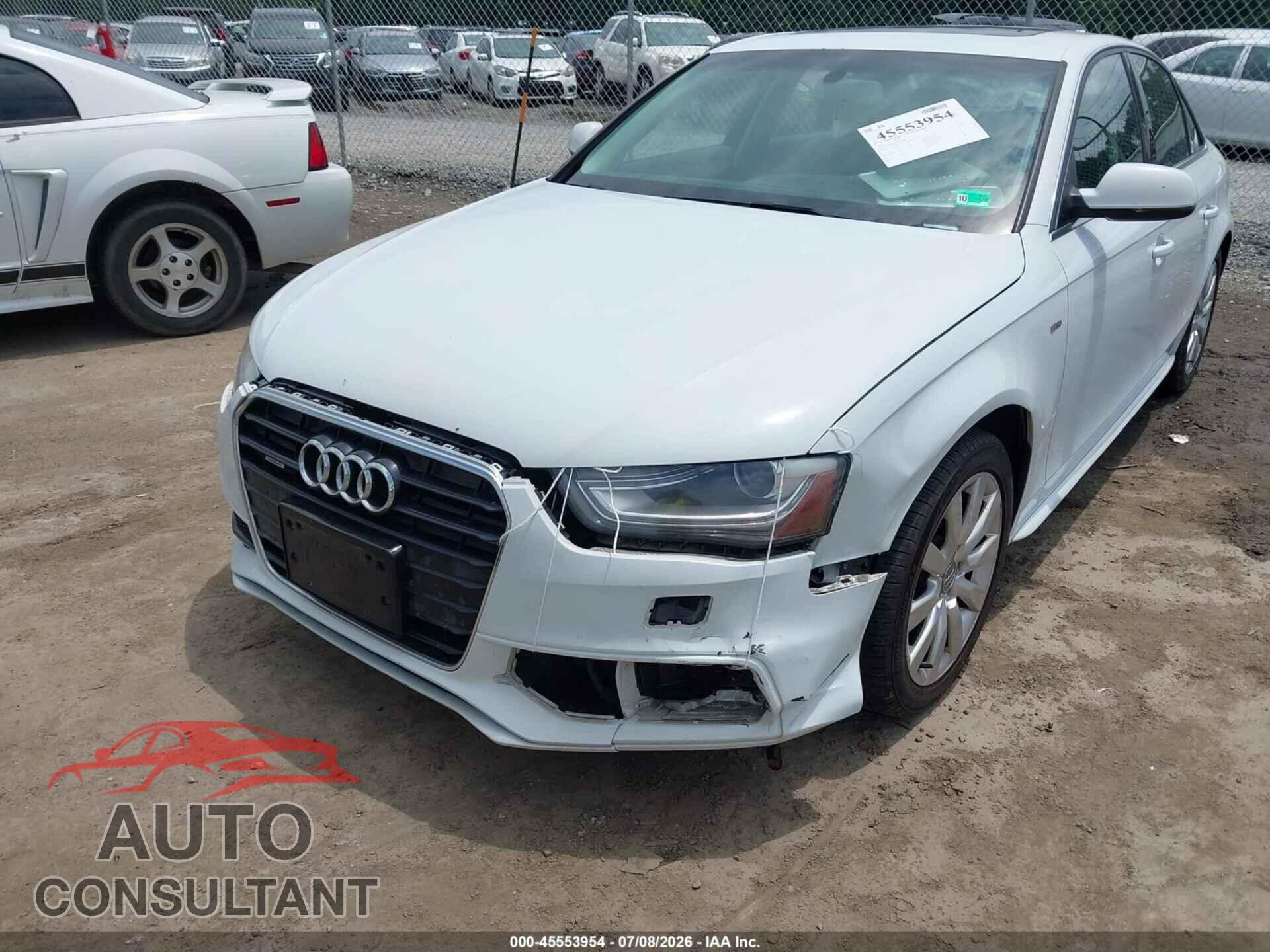 AUDI A4 2015 - WAUBFAFL7FN006885