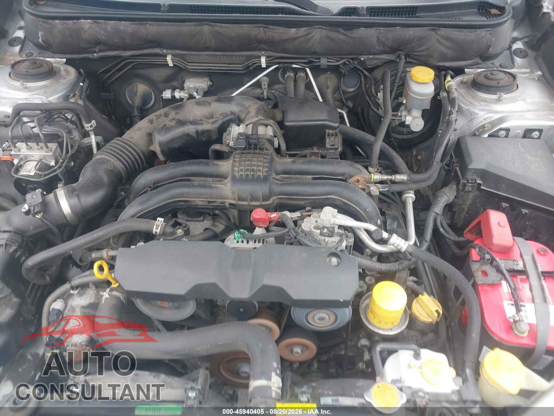 SUBARU OUTBACK 2013 - 4S4BRBGC0D3201360