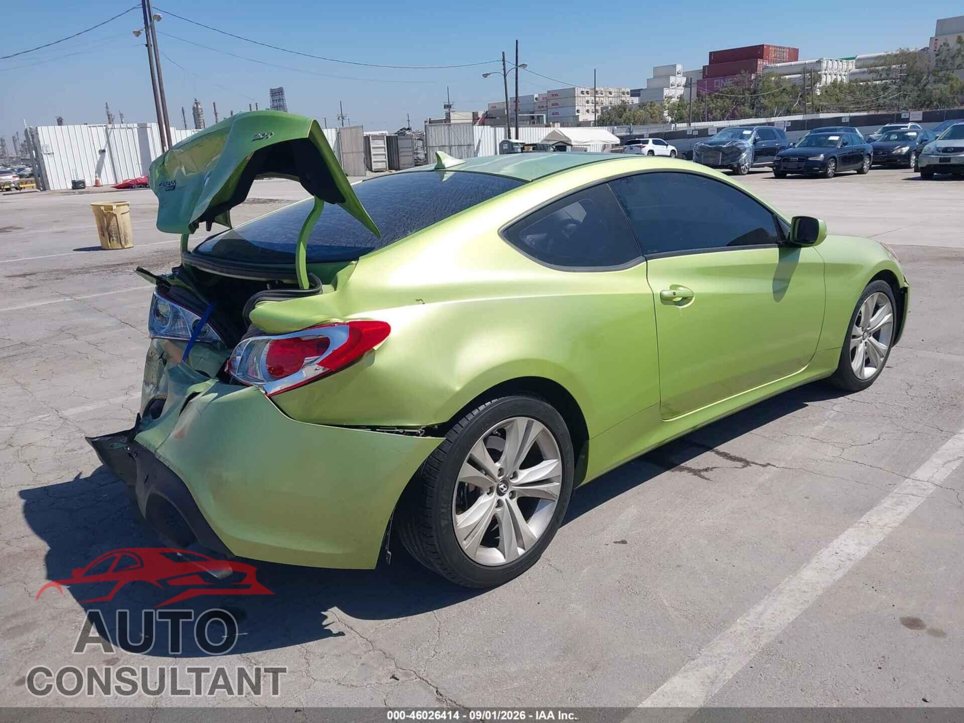 HYUNDAI GENESIS 2010 - KMHHT6KD2AU018809