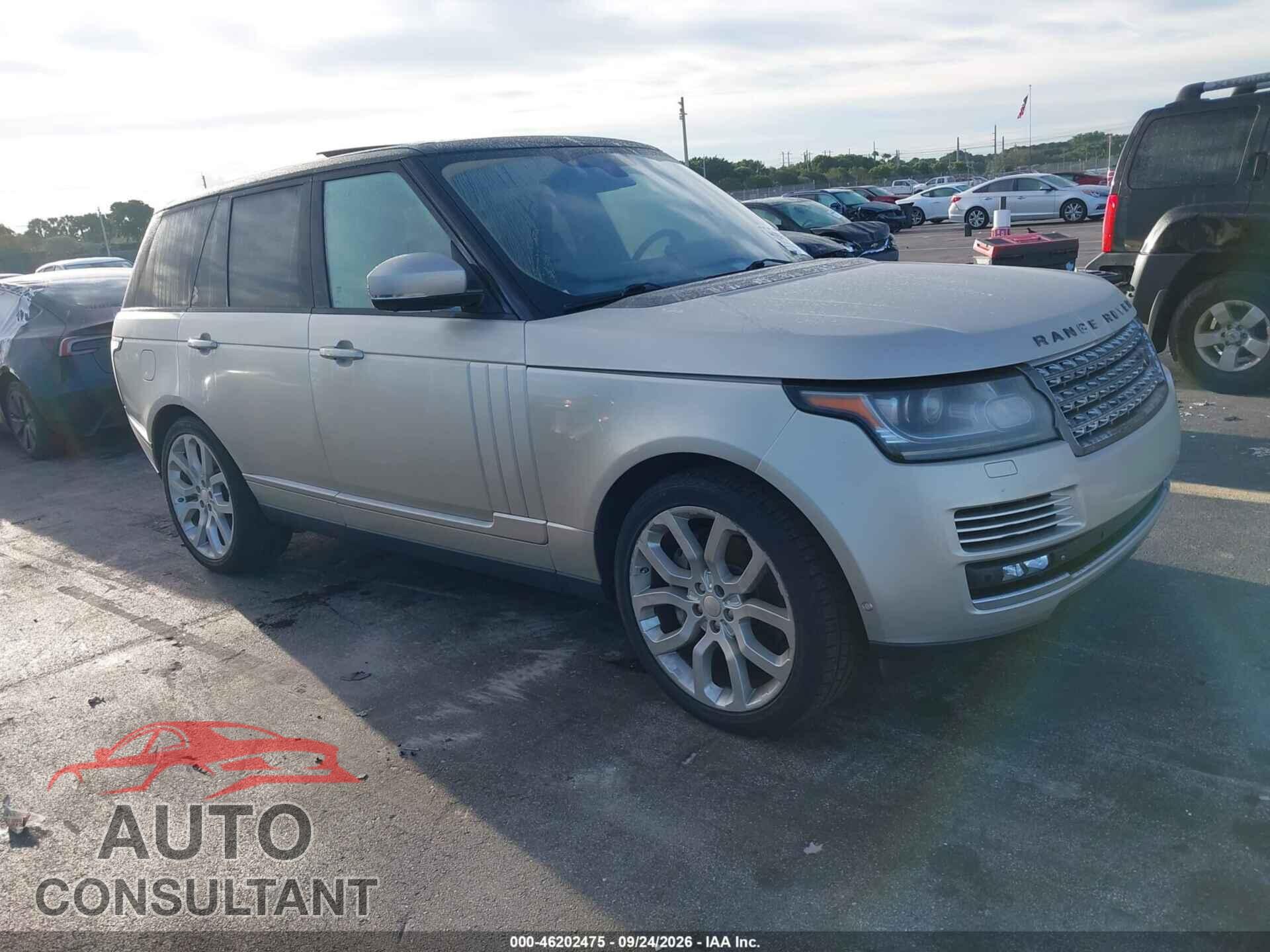 LAND ROVER RANGE ROVER 2014 - SALGS2TF6EA175299