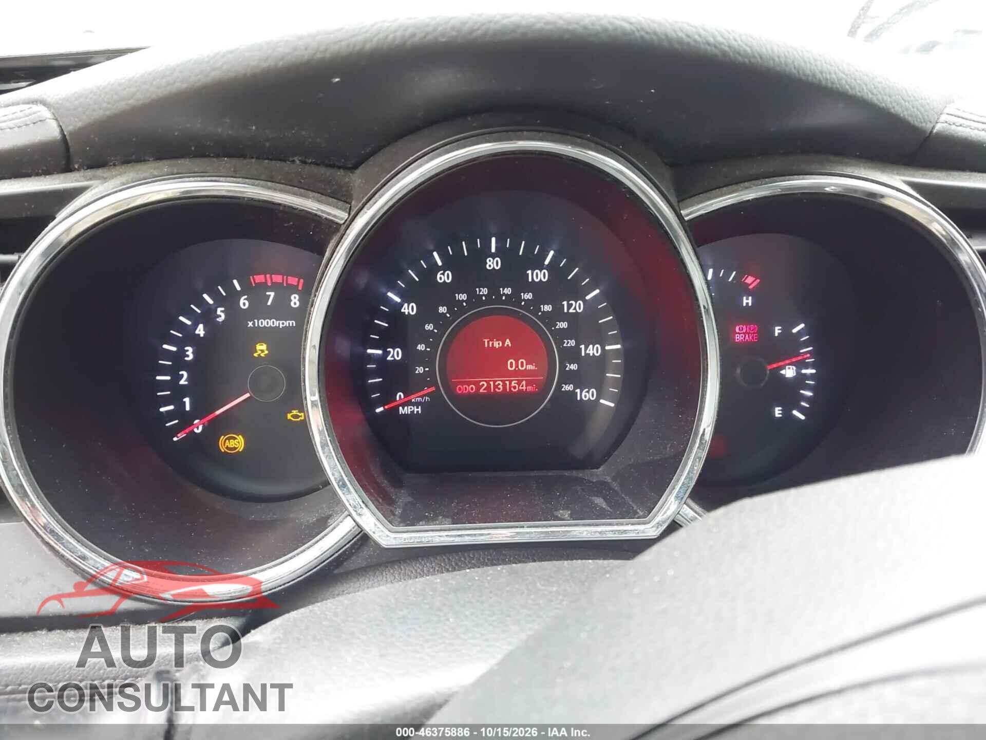 KIA OPTIMA 2011 - KNAGN4A76B5048785