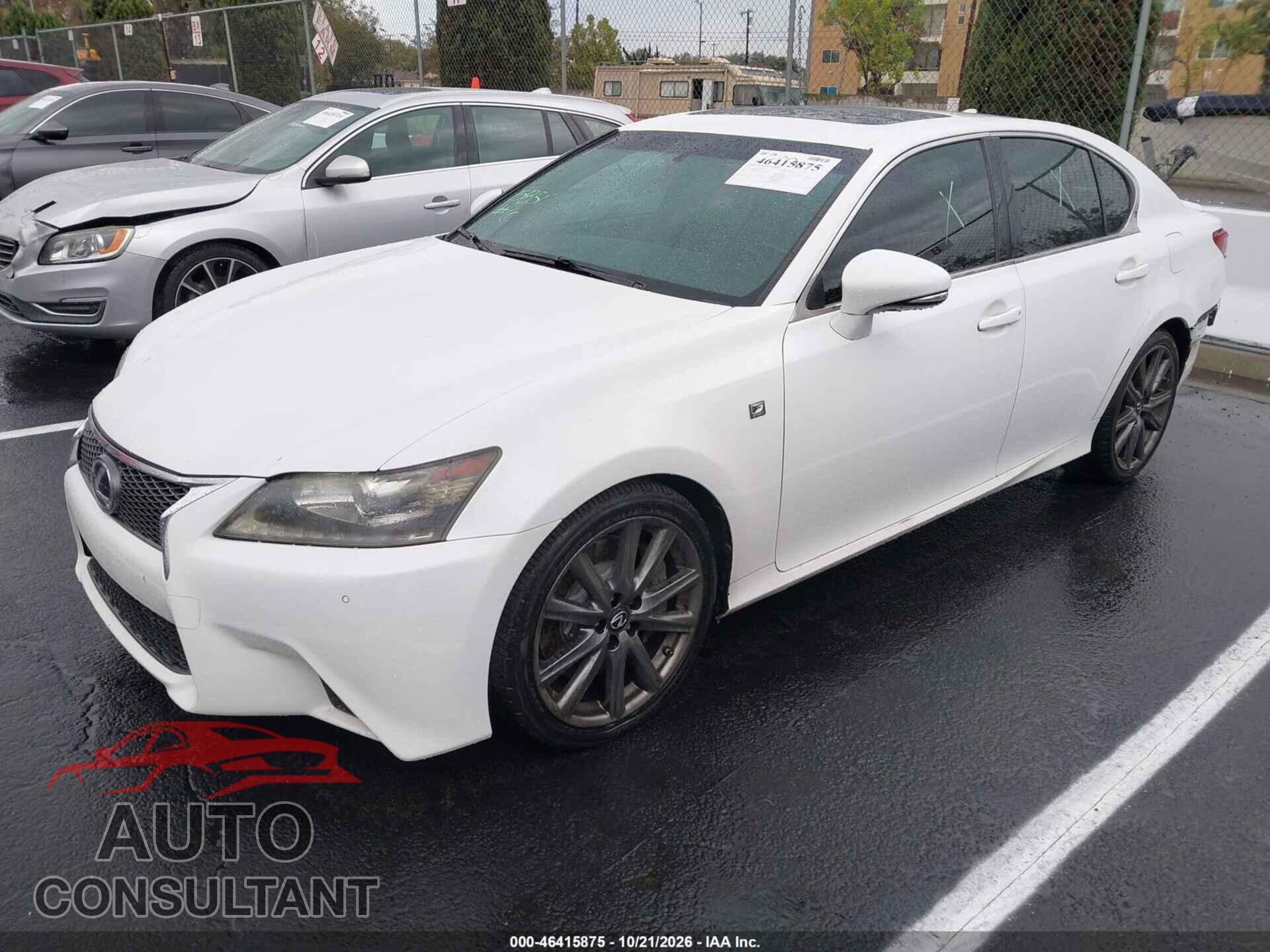 LEXUS GS 350 2015 - JTHBE1BL3FA018534