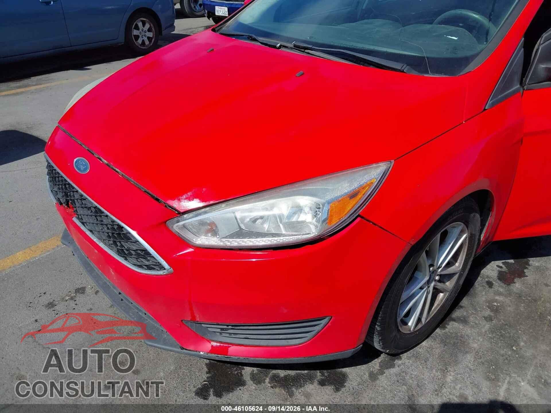 FORD FOCUS 2015 - 1FADP3K23FL382681