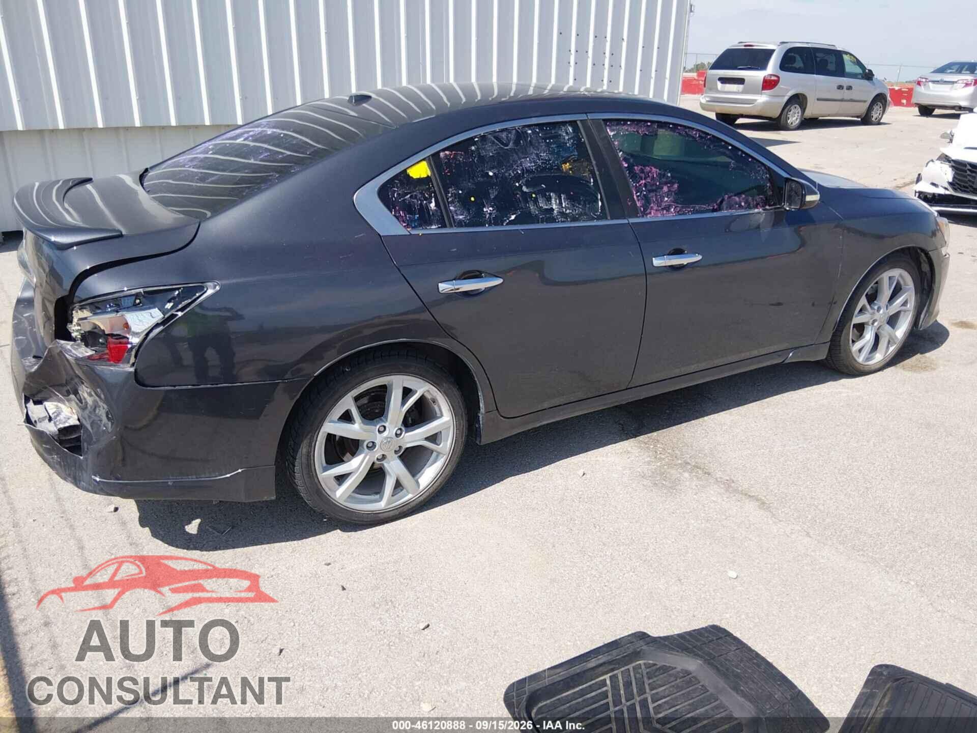 NISSAN MAXIMA 2012 - 1N4AA5AP2CC862347