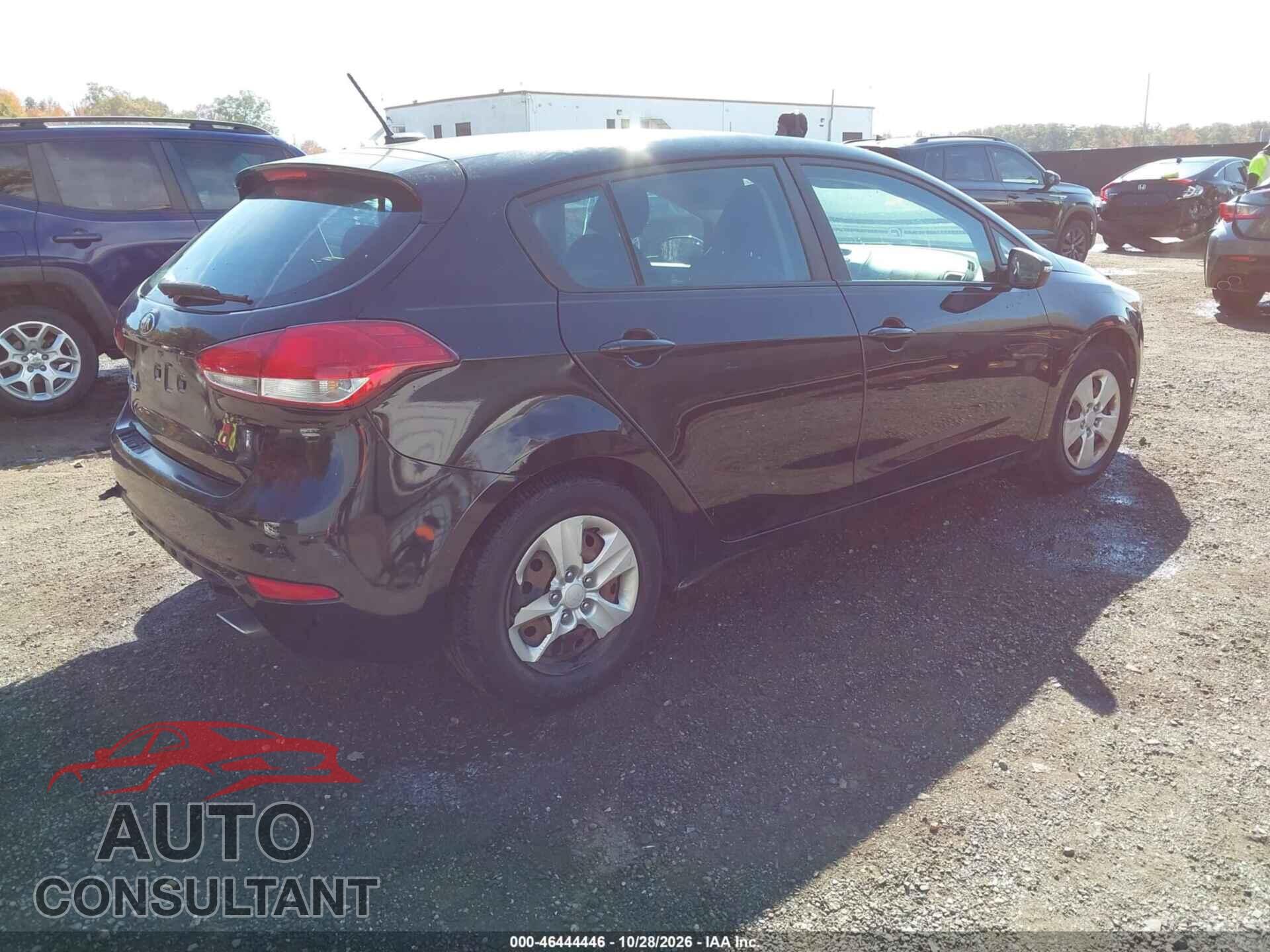 KIA FORTE 2017 - KNAFK5A87H5670629