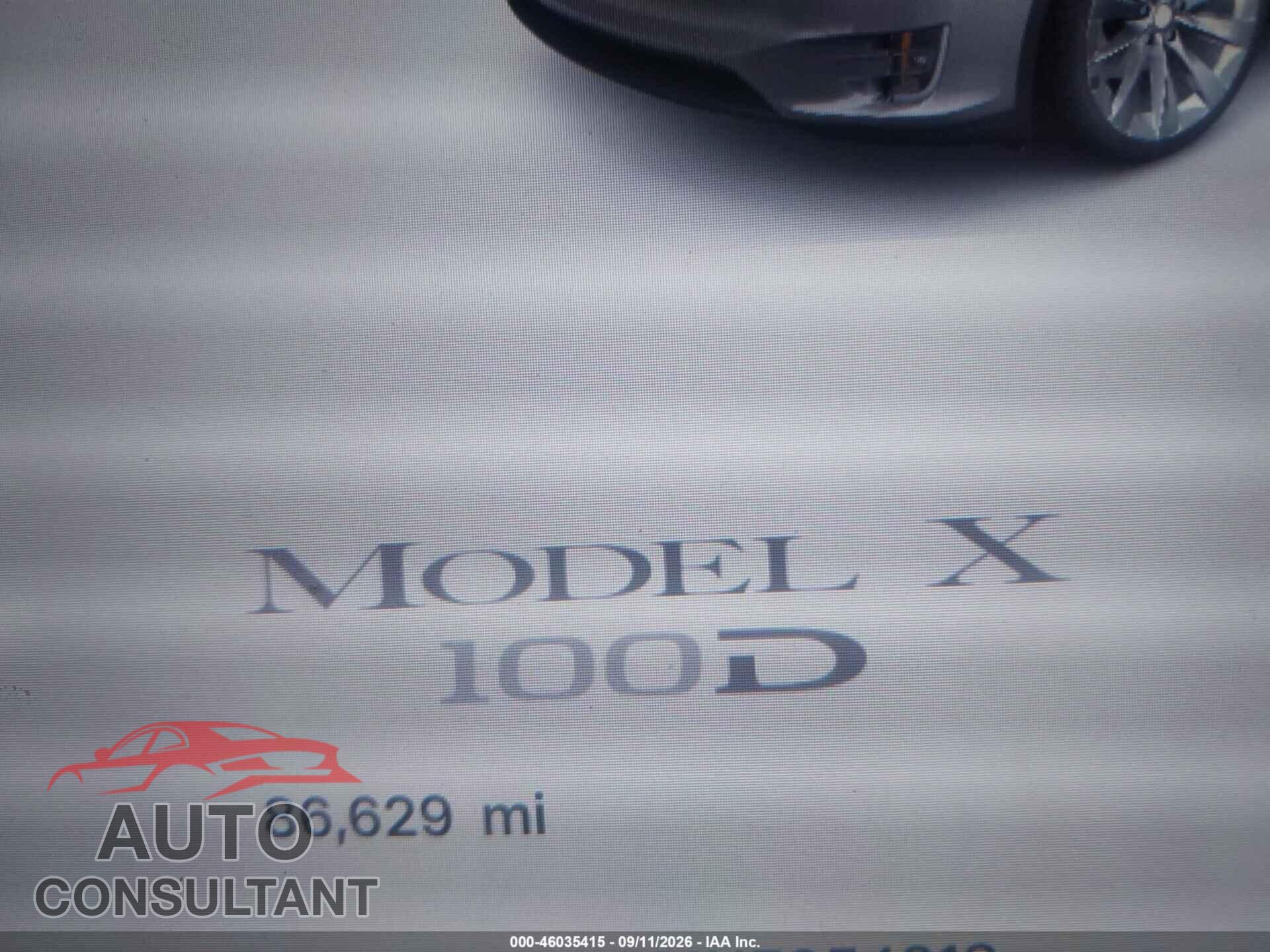 TESLA MODEL X 2017 - 5YJXCBE21HF054318