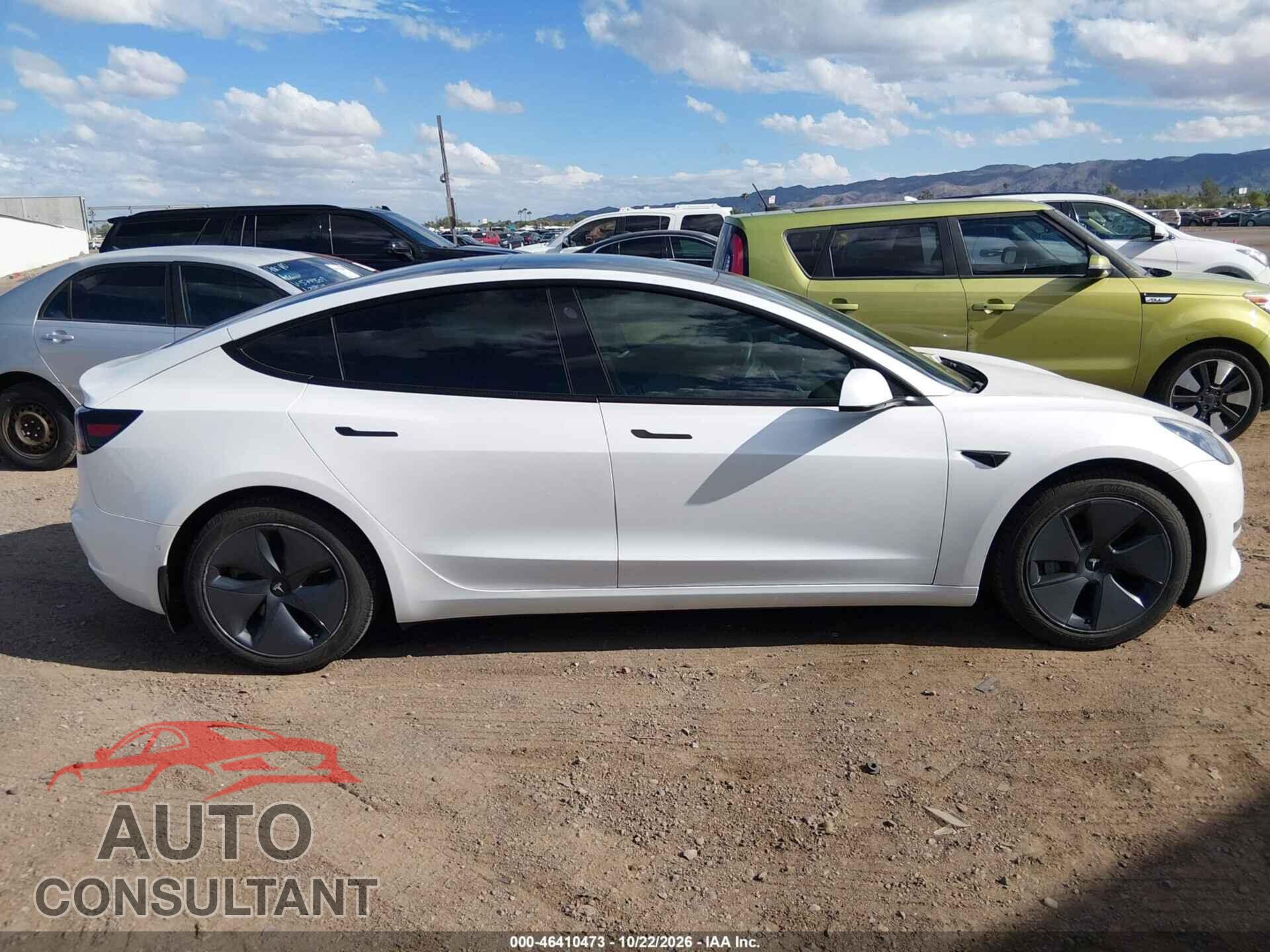TESLA MODEL 3 2021 - 5YJ3E1EA9MF929925