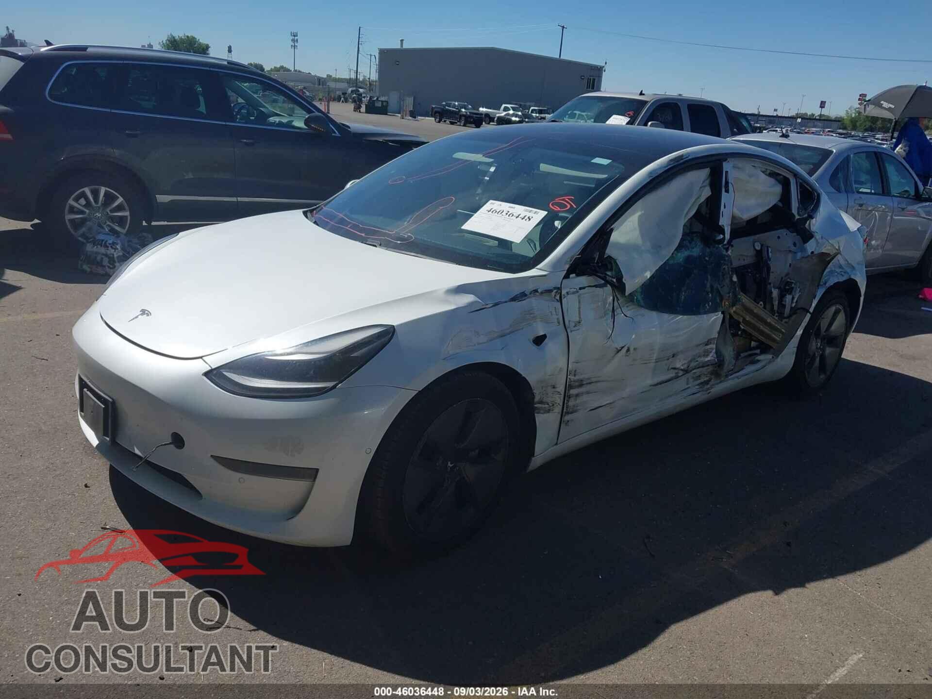 TESLA MODEL 3 2021 - 5YJ3E1EA5MF938718
