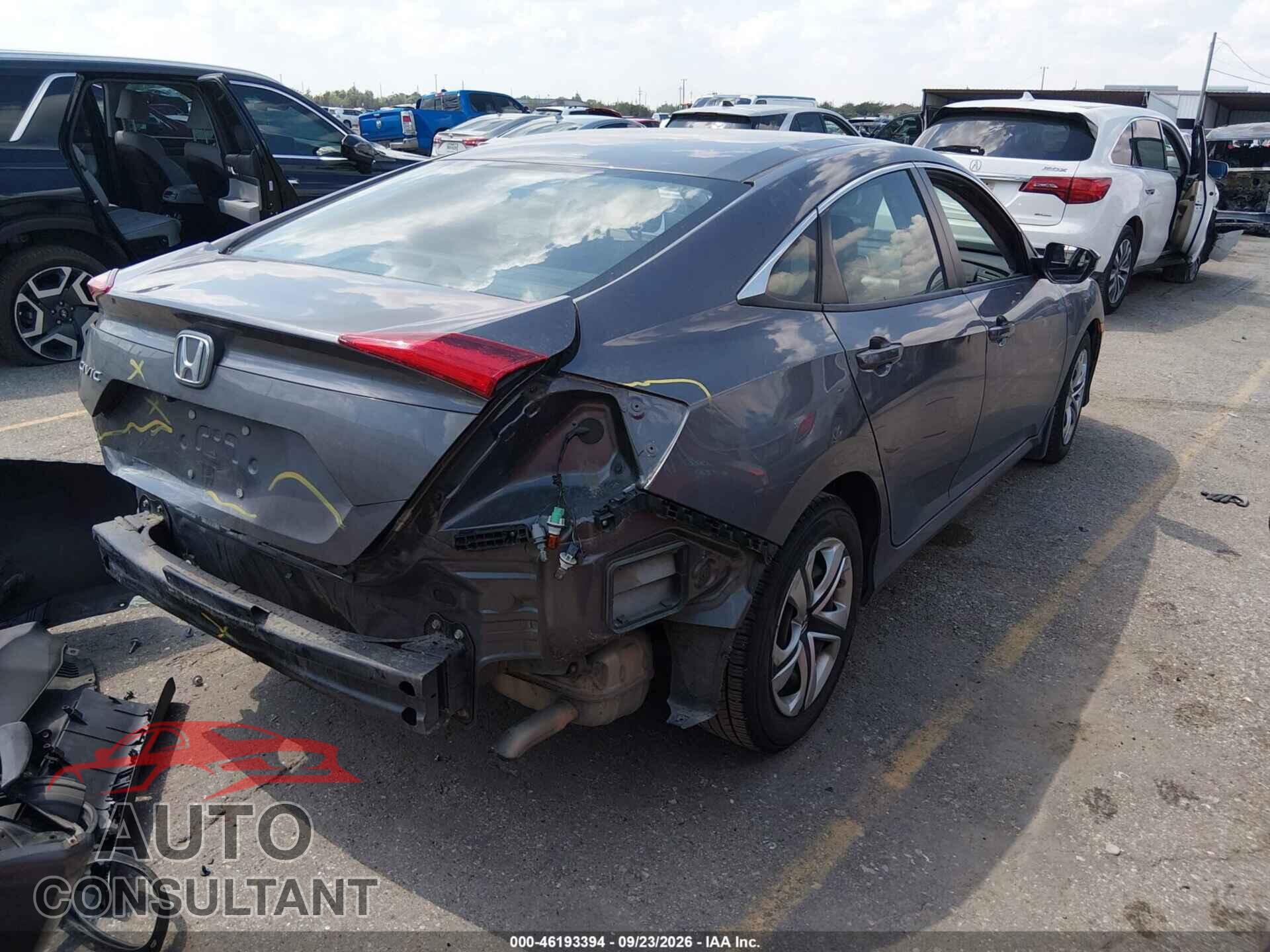 HONDA CIVIC 2017 - 19XFC2F58HE069375