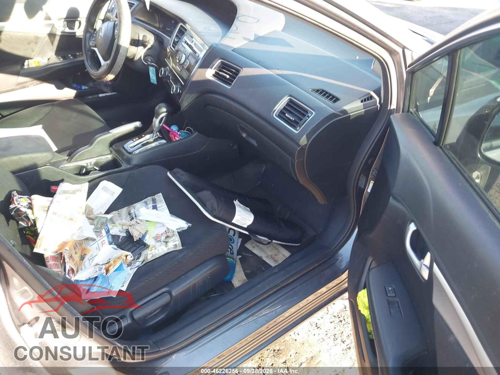 HONDA CIVIC 2013 - 19XFB2F86DE022367