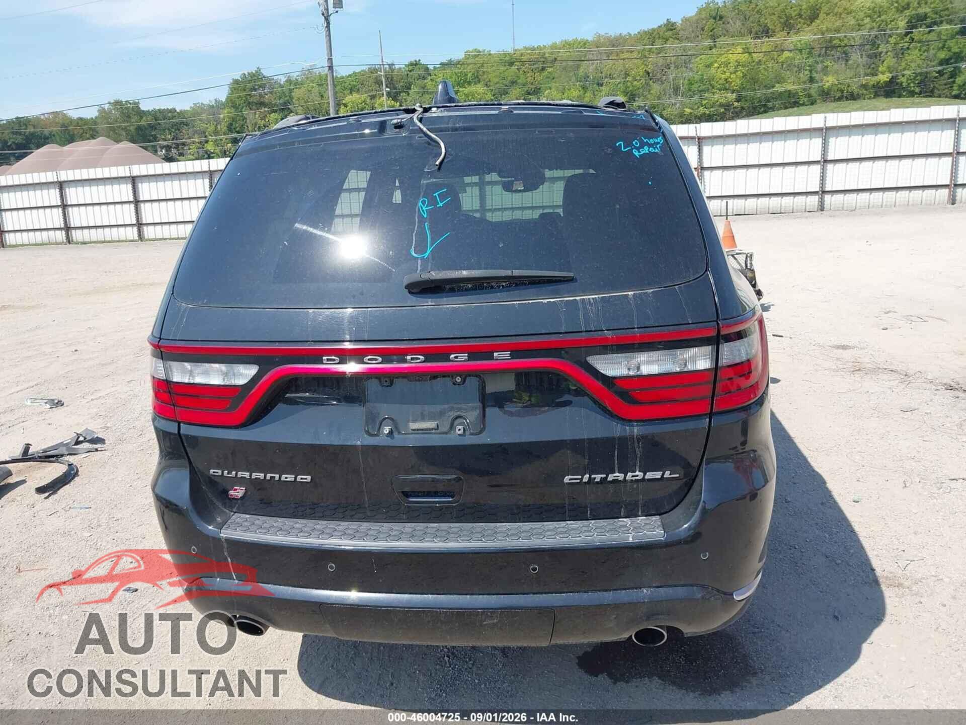 DODGE DURANGO 2021 - 1C4RDJEG6MC659115