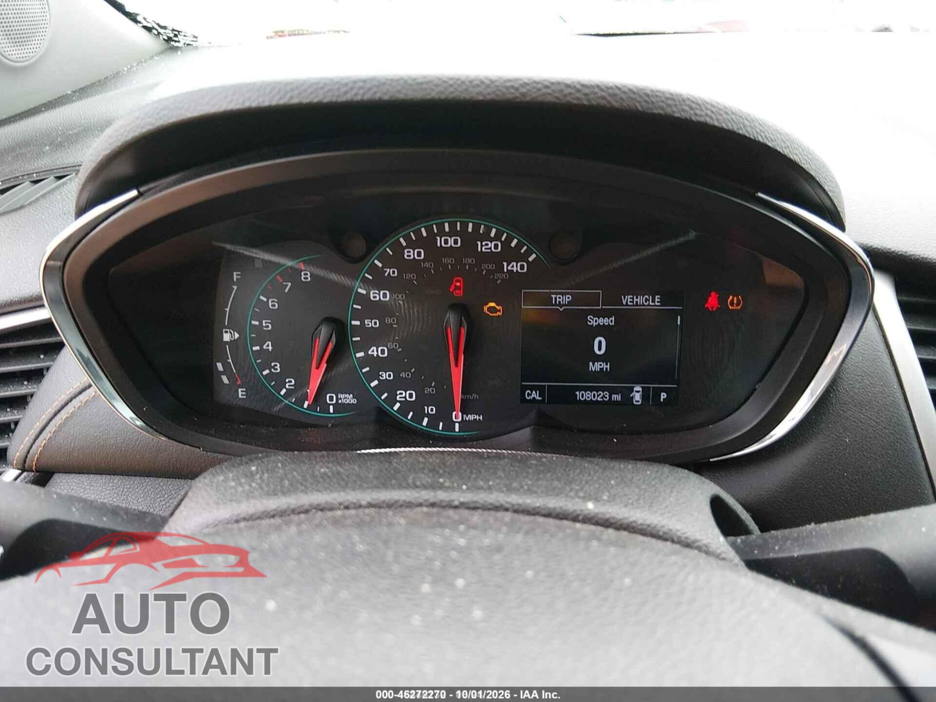 CHEVROLET TRAX 2017 - 3GNCJLSB3HL173012