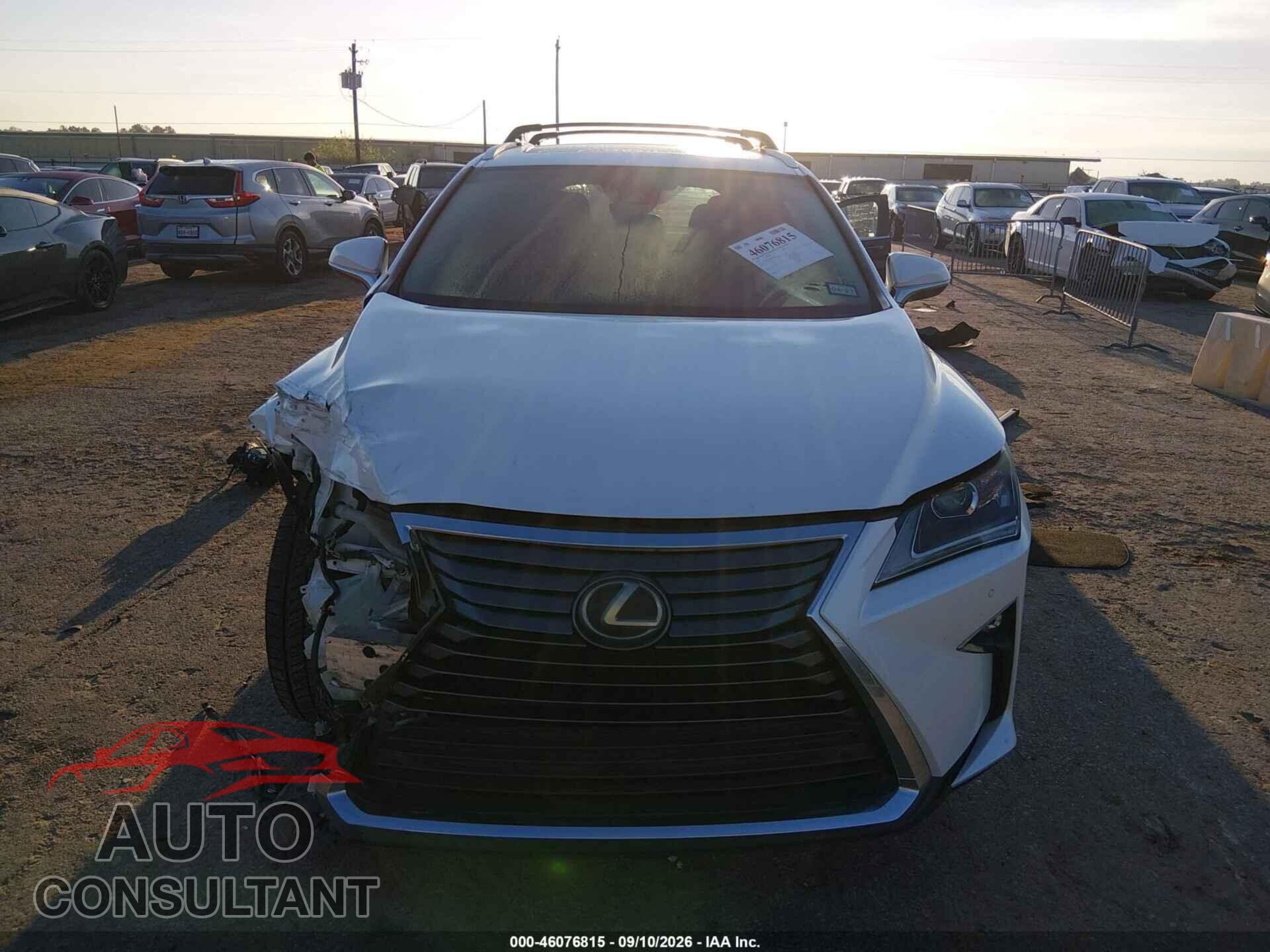 LEXUS RX 350 2017 - 2T2ZZMCA3HC061381