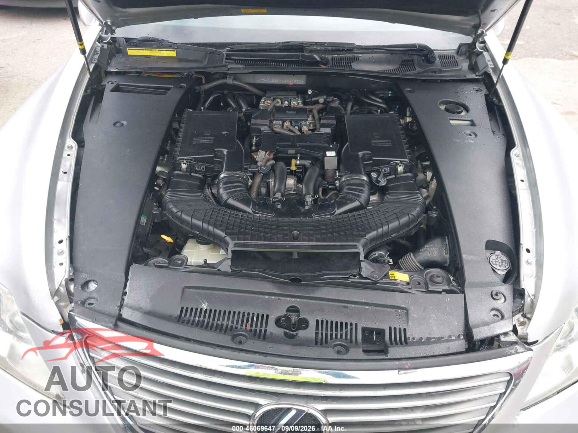 LEXUS LS 460 2010 - JTHGL5EF7A5041230