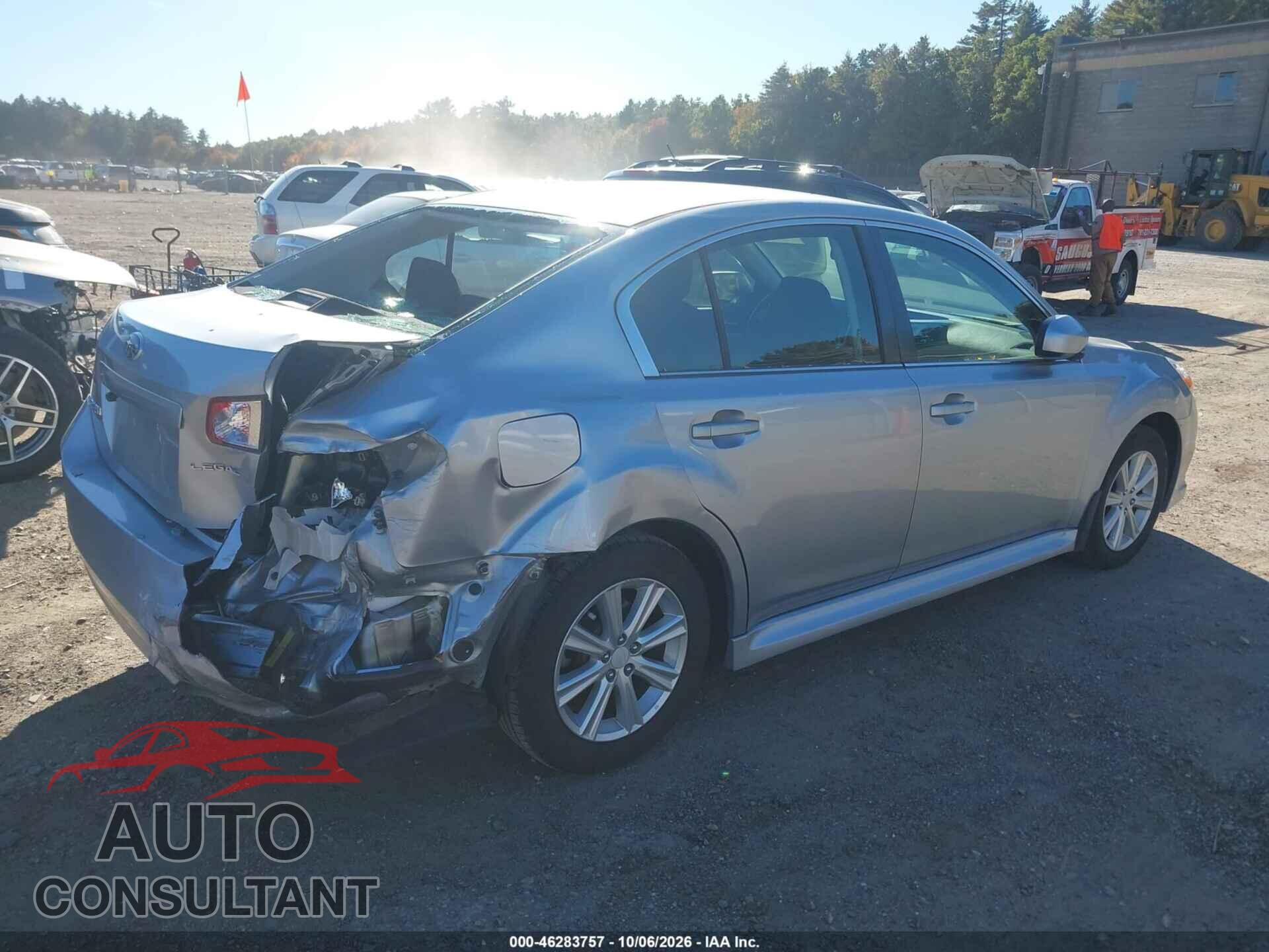 SUBARU LEGACY 2012 - 4S3BMBC67C3015753