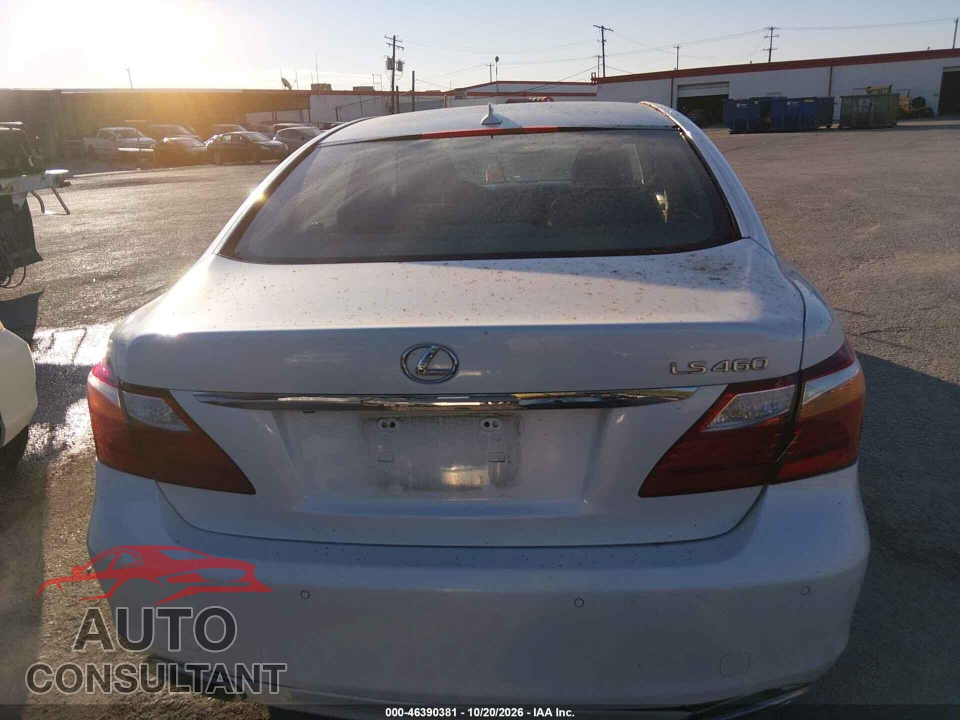 LEXUS LS 460 2011 - JTHBL5EF3B5105226