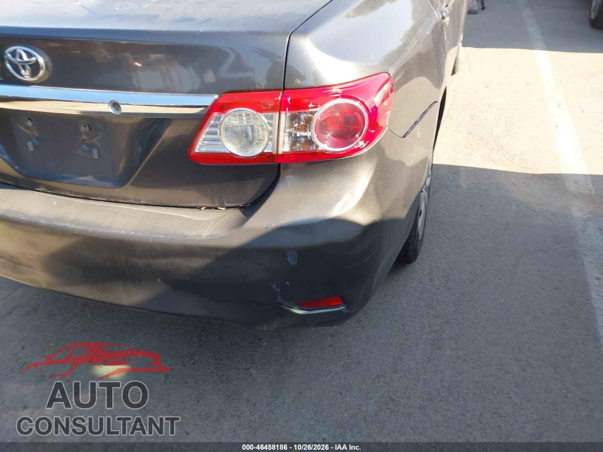 TOYOTA COROLLA 2013 - 5YFBU4EE8DP206039