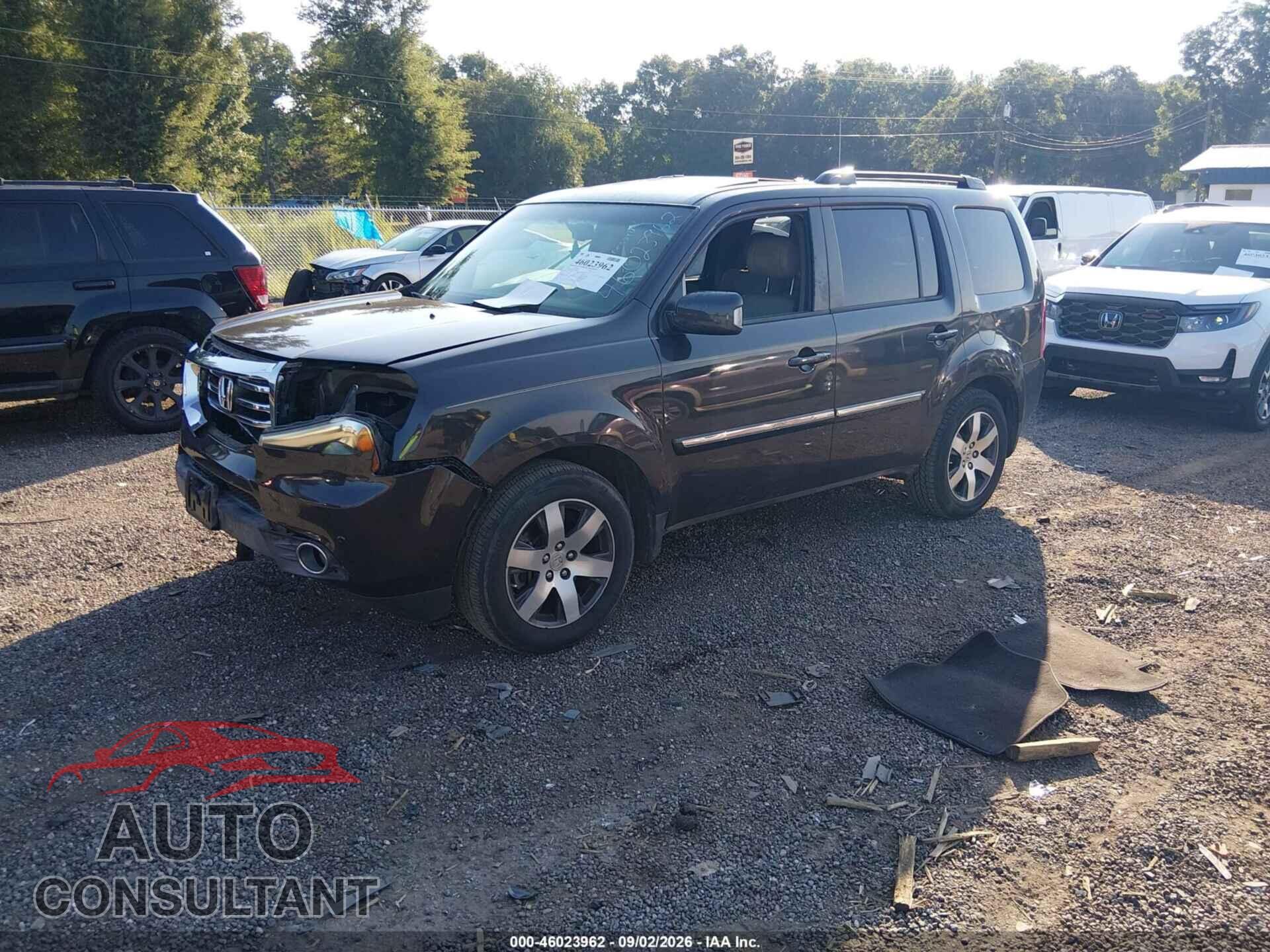 HONDA PILOT 2012 - 5FNYF4H97CB058057