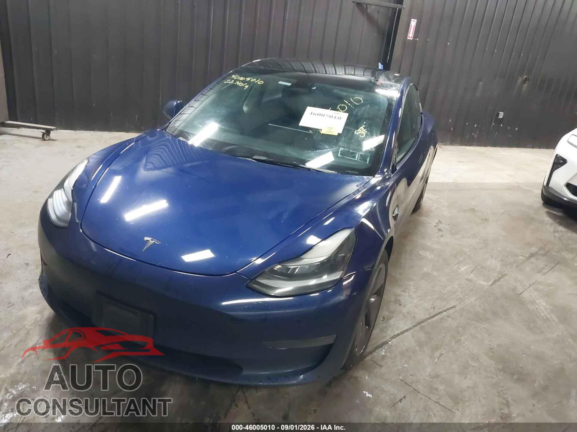 TESLA MODEL 3 2022 - 5YJ3E1EA4NF348737