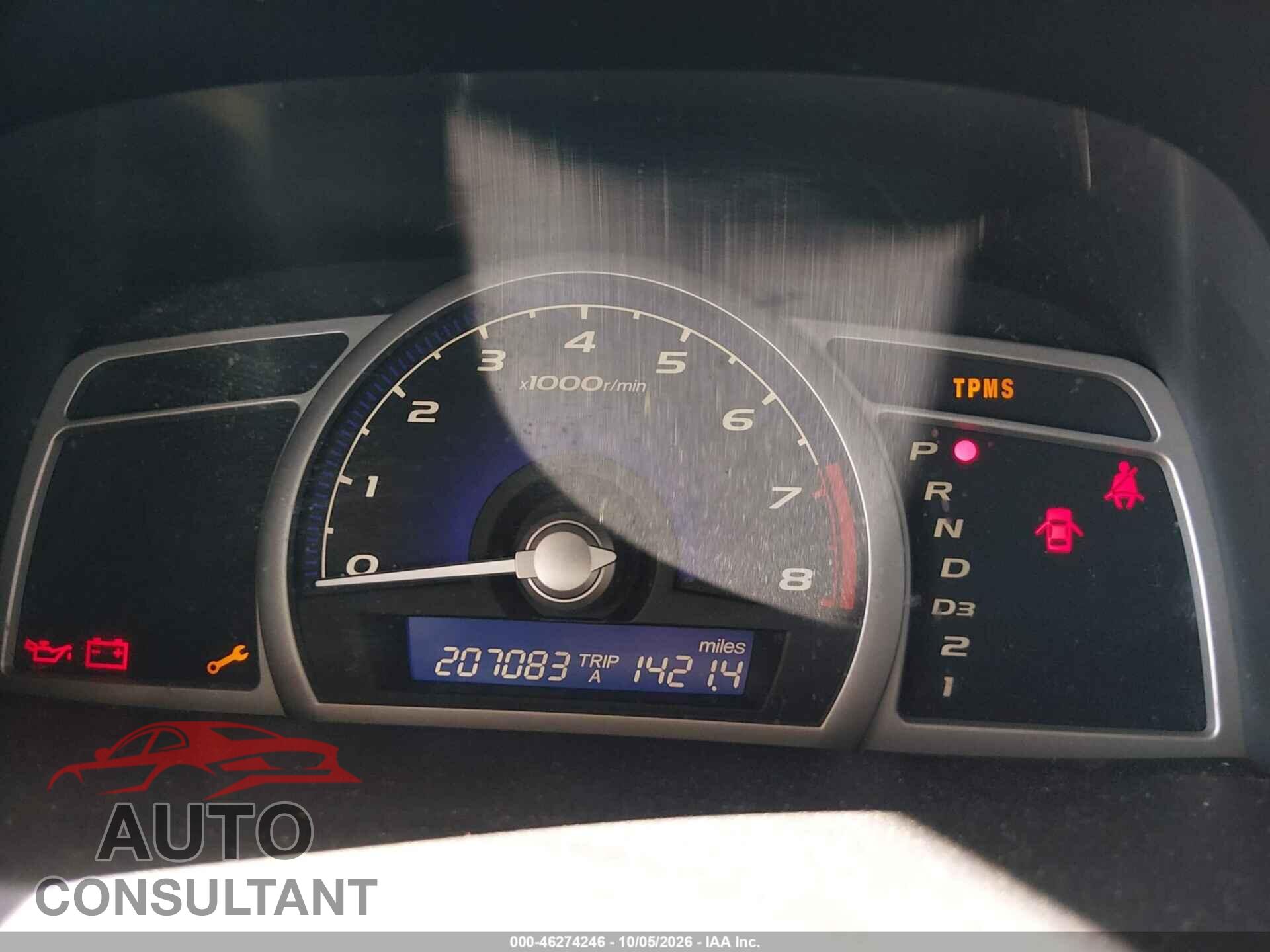 HONDA CIVIC 2009 - 19XFA16539E046023
