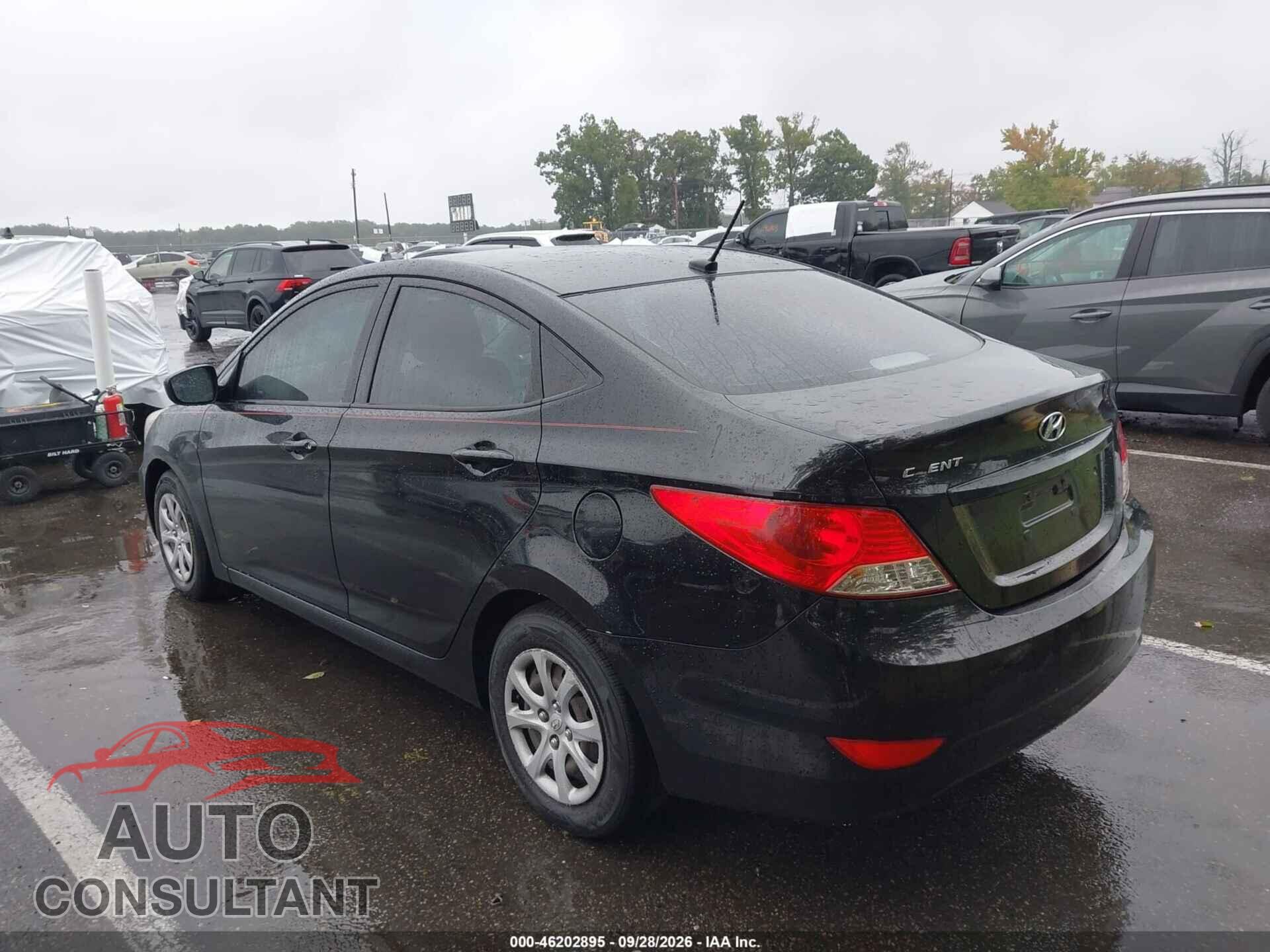 HYUNDAI ACCENT 2012 - KMHCT4AE3CU038403