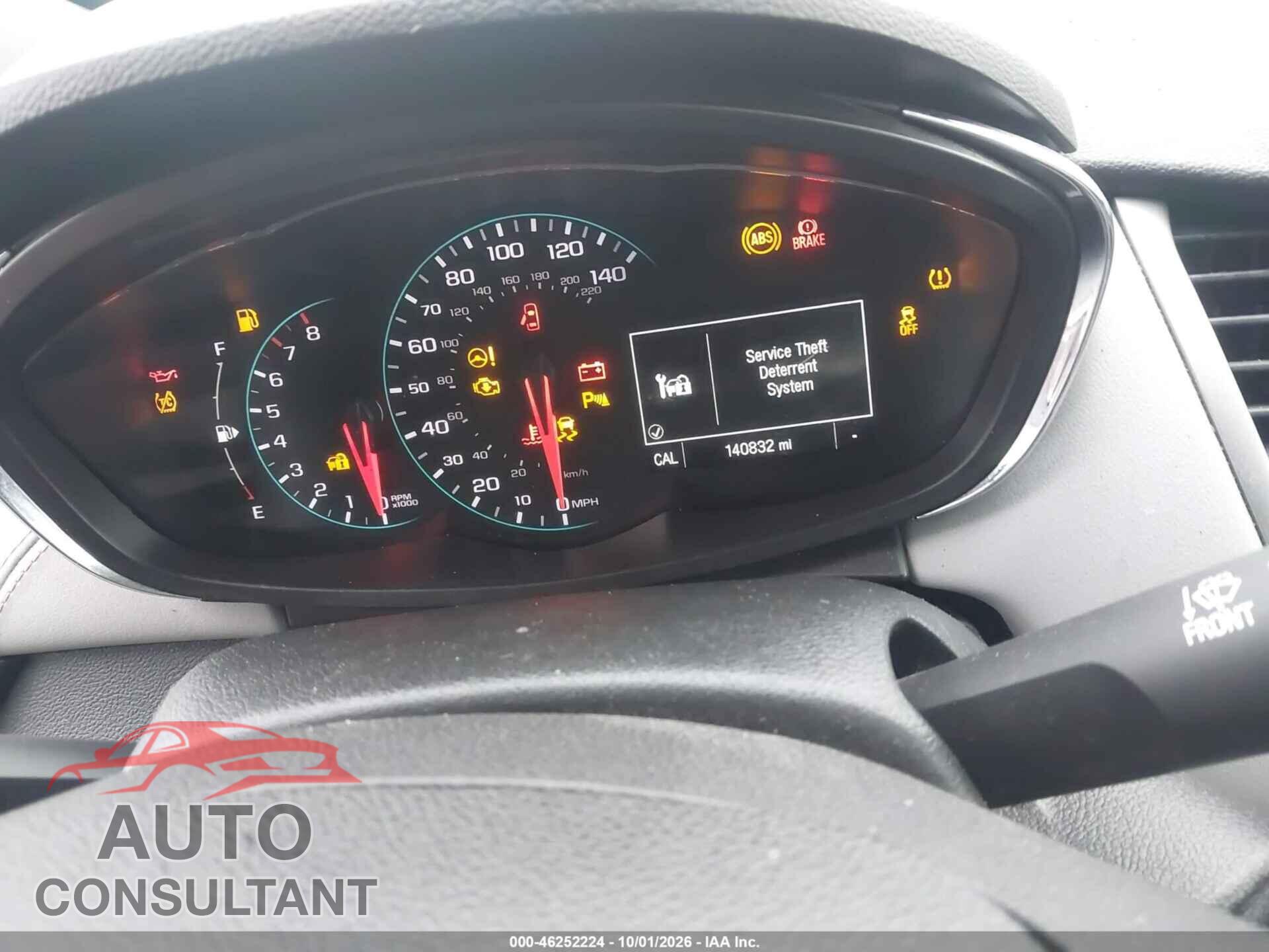 CHEVROLET TRAX 2017 - 3GNCJLSBXHL111963