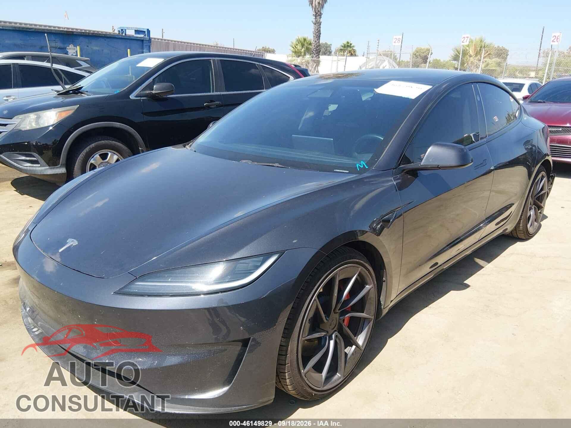 TESLA MODEL 3 2024 - 5YJ3E1ETXRF866830