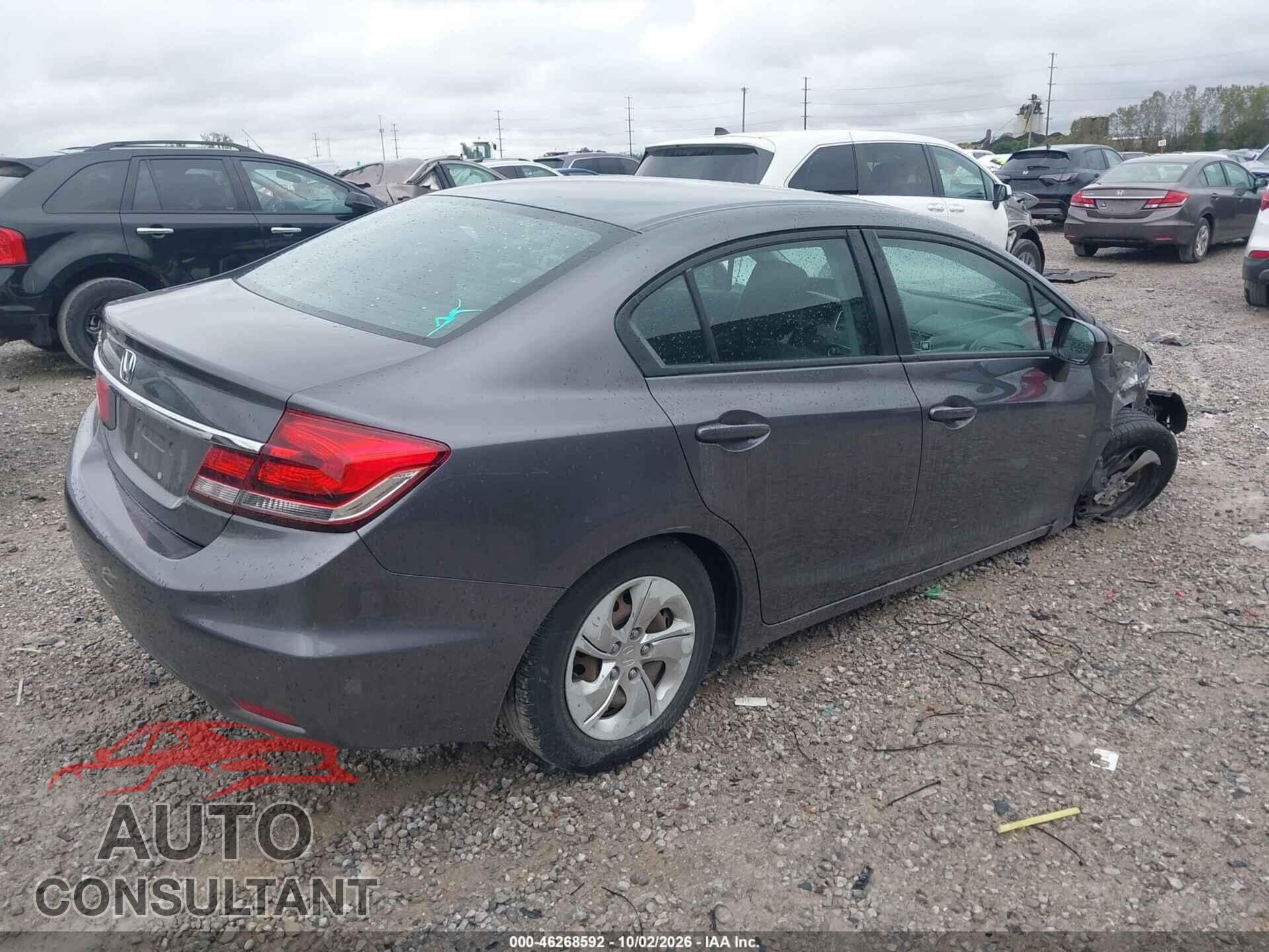 HONDA CIVIC 2015 - 19XFB2F57FE249804