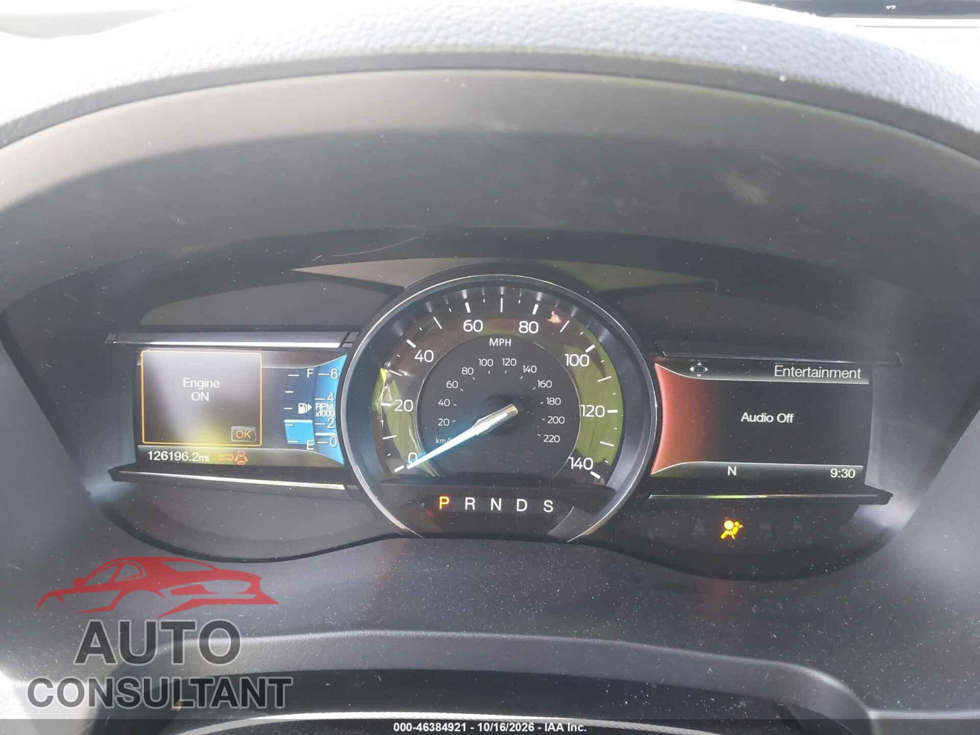 FORD EXPLORER 2017 - 1FM5K8D80HGD03471