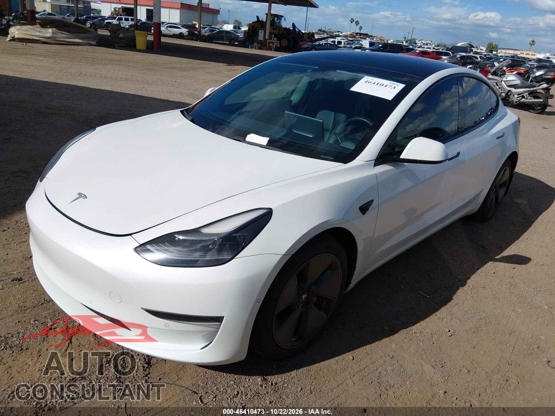 TESLA MODEL 3 2021 - 5YJ3E1EA9MF929925