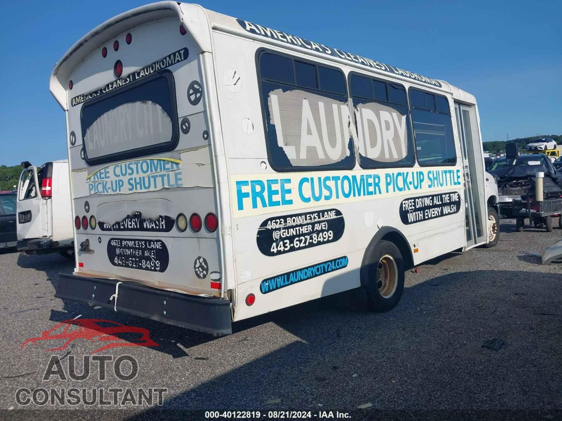 FORD E-350 CUTAWAY 2012 - 1FDEE3FL7CDA95823