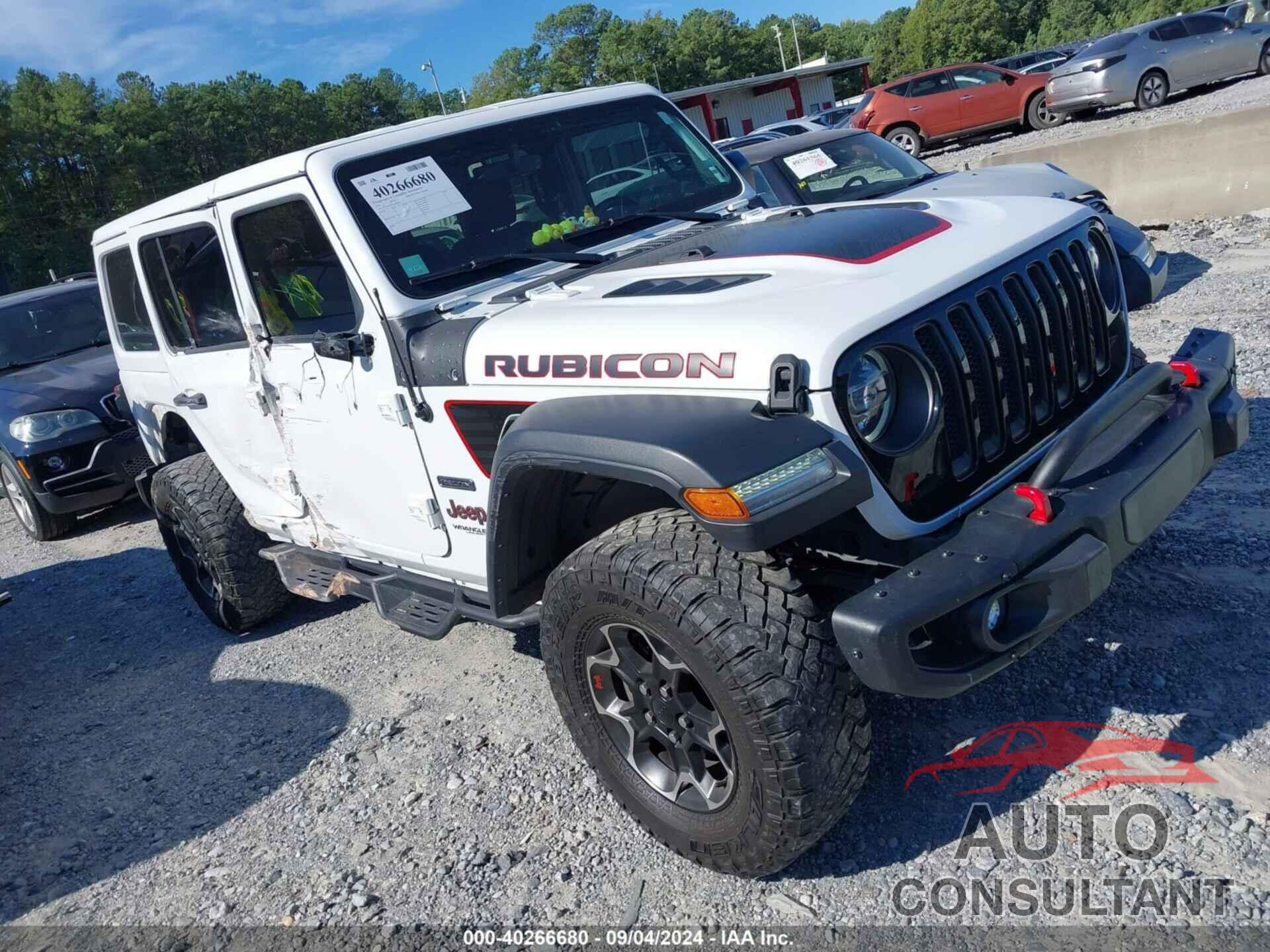 JEEP WRANGLER UNLIMITED 2020 - 1C4HJXFN7LW339125