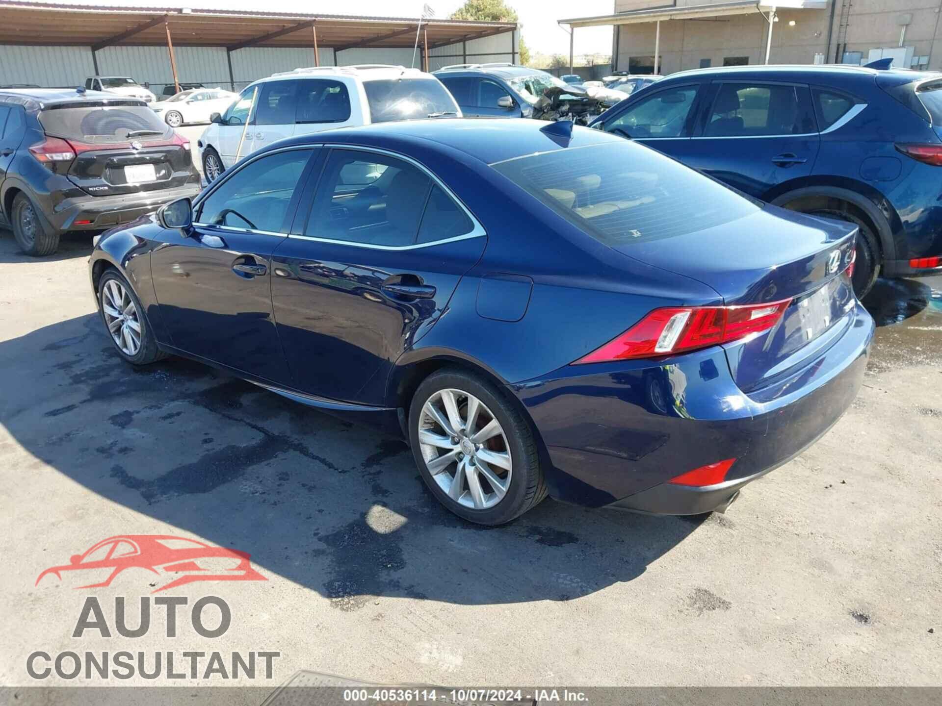 LEXUS IS 250 2014 - JTHBF1D25E5014719
