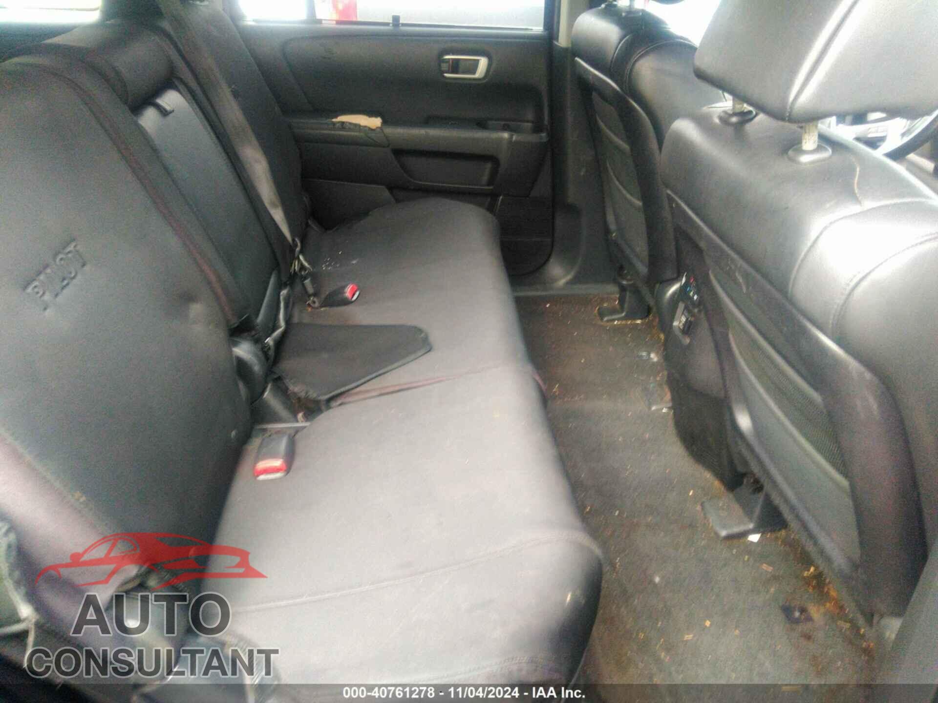 HONDA PILOT 2010 - 5FNYF3H89AB010672