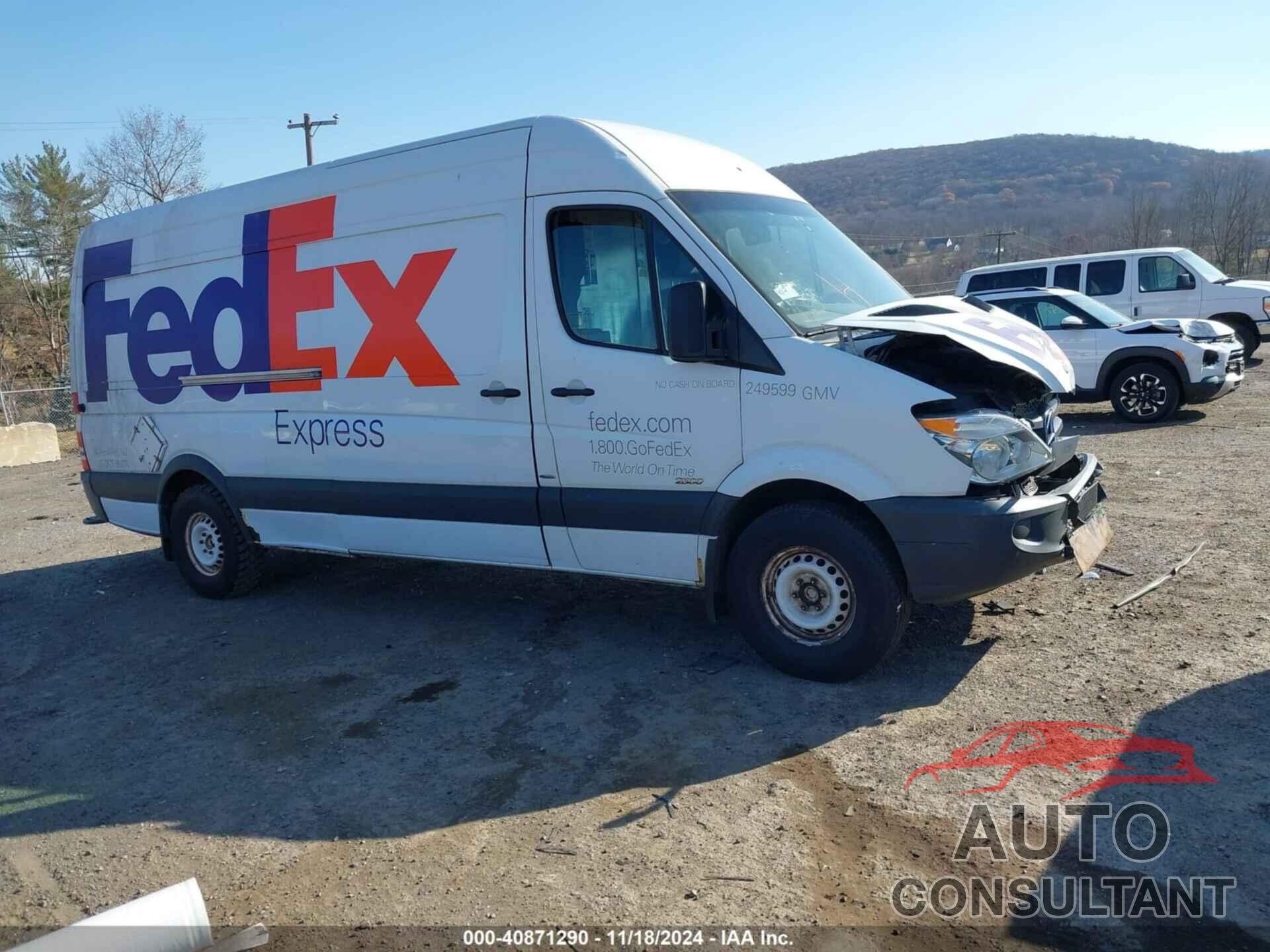 MERCEDES-BENZ SPRINTER 2500 2012 - WD3PE8CB2C5707744