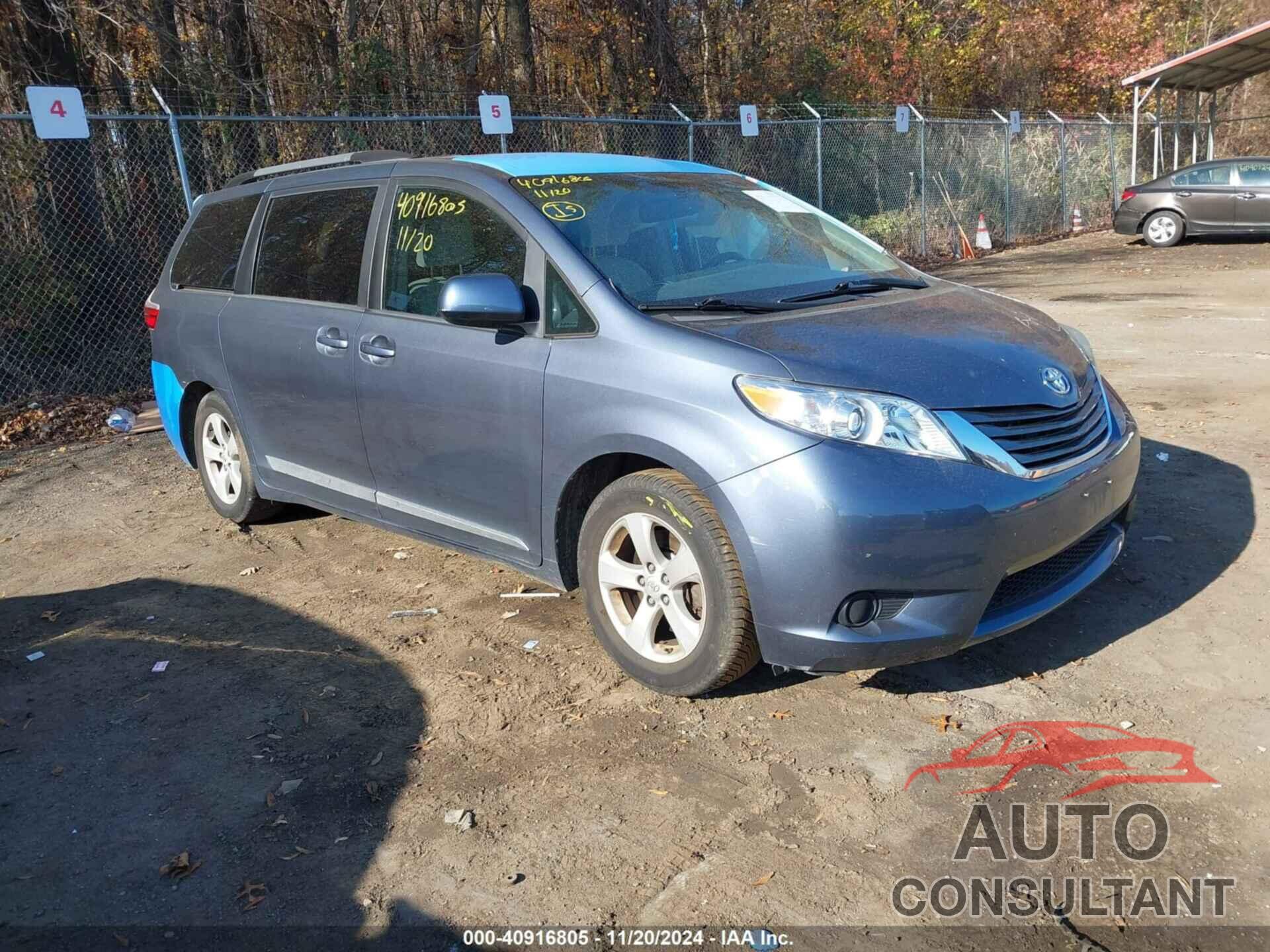 TOYOTA SIENNA 2017 - 5TDKZ3DC3HS785711