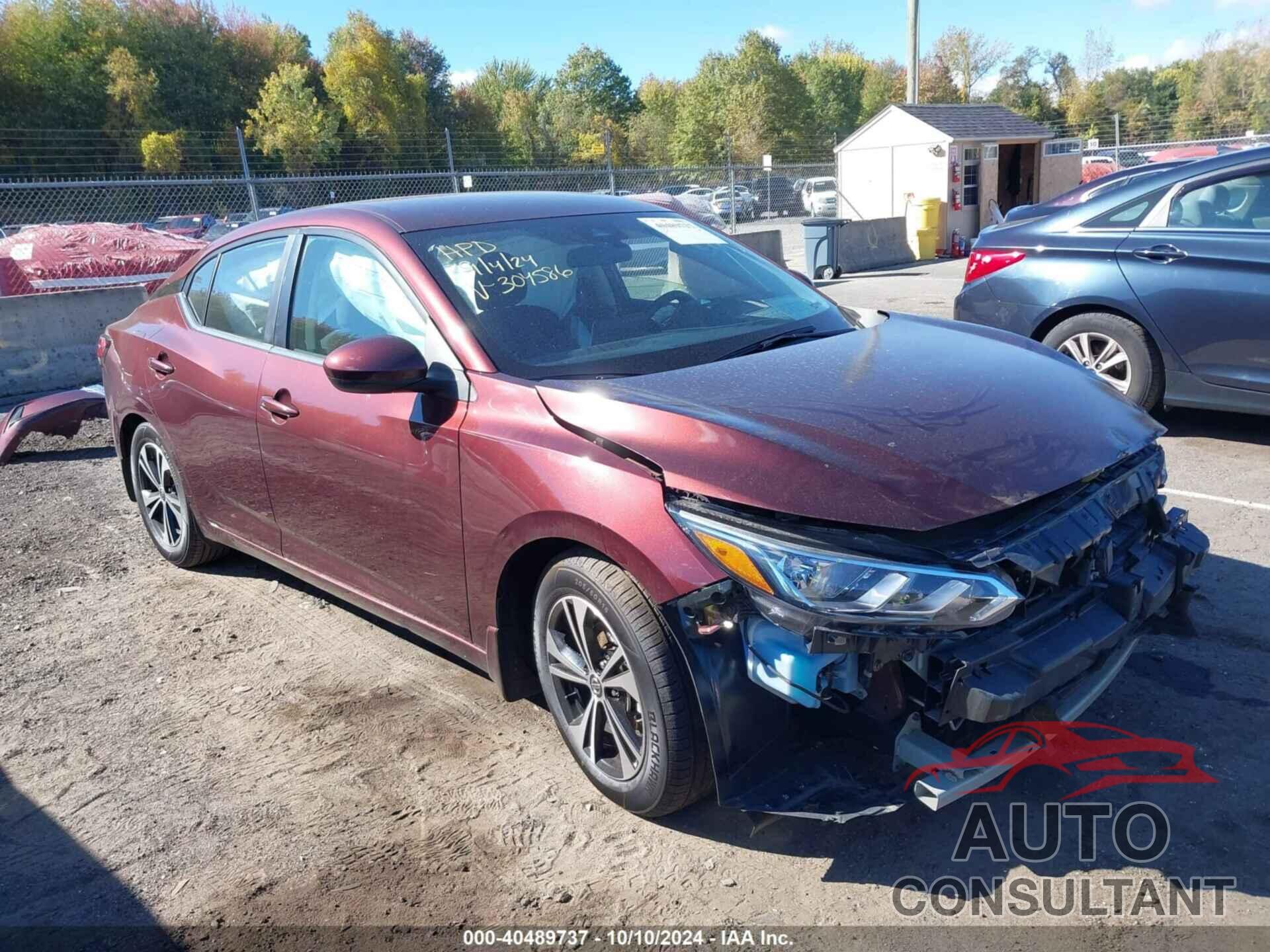 NISSAN SENTRA 2022 - 3N1AB8CV1NY304586