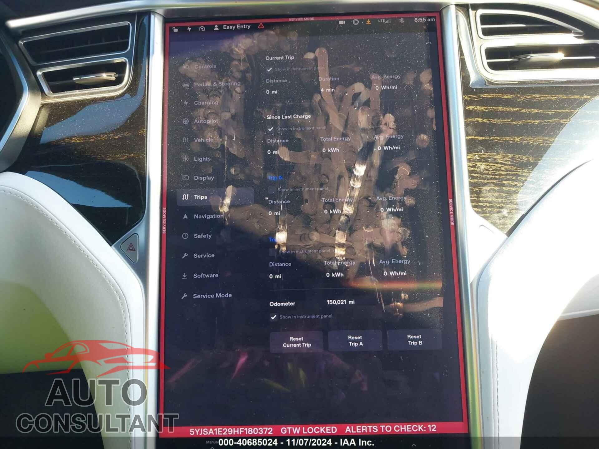 TESLA MODEL S 2017 - 5YJSA1E29HF180372