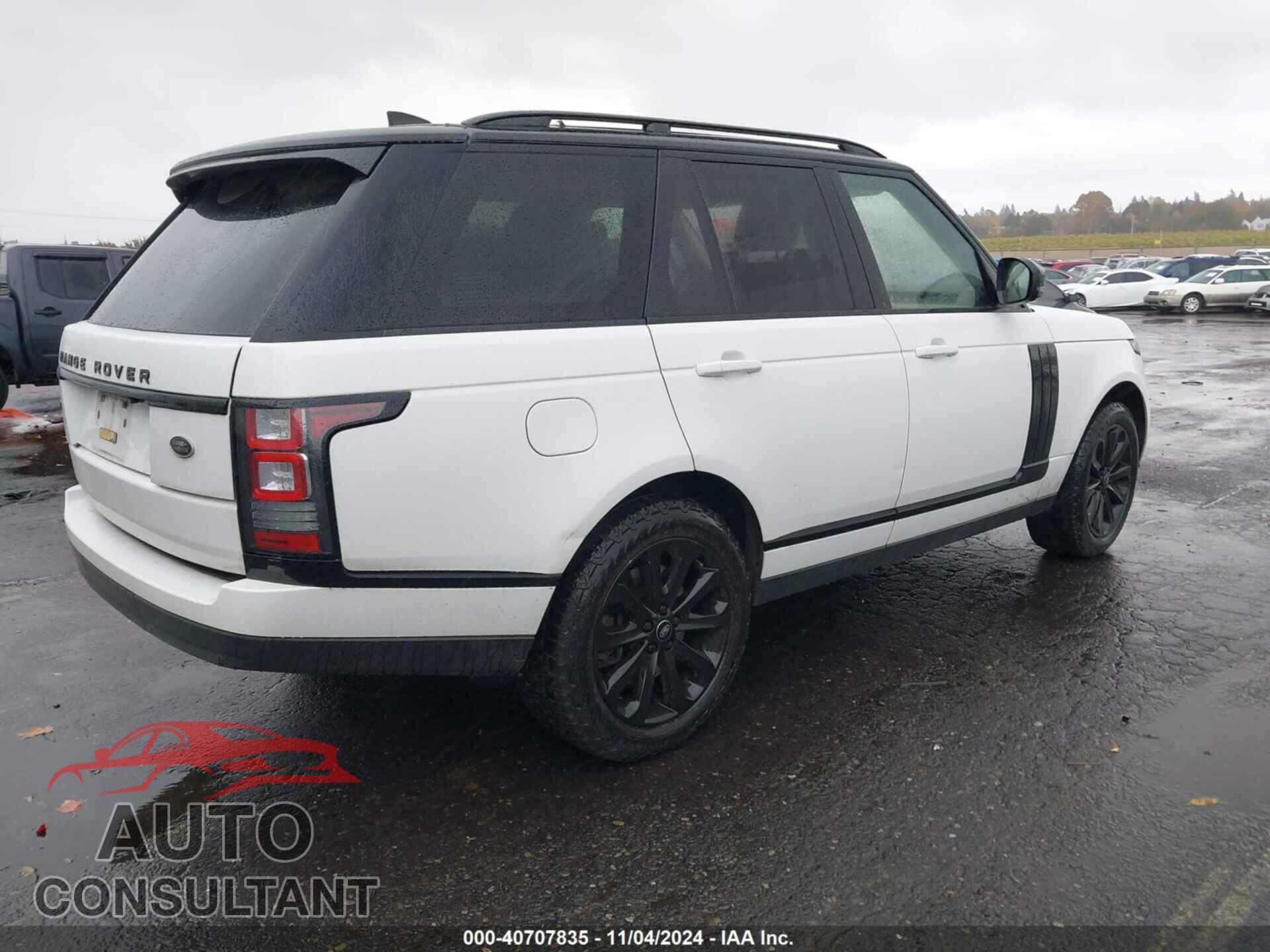 LAND ROVER RANGE ROVER 2017 - SALGS2FVXHA375089