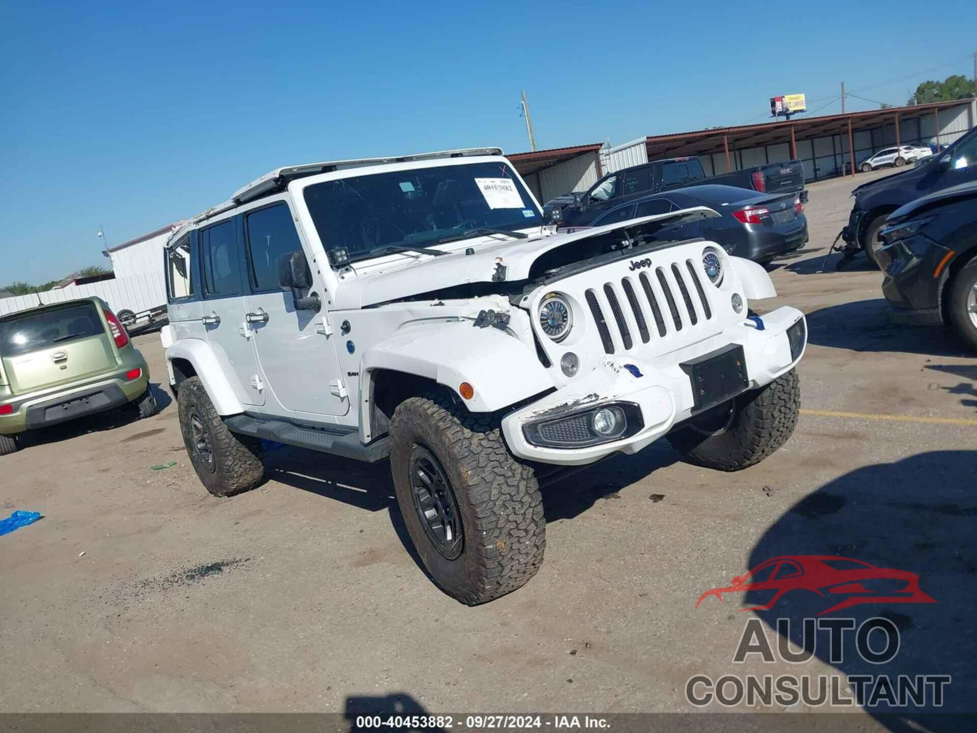 JEEP WRANGLER UNLIMITED 2014 - 1C4HJWEG4EL203553