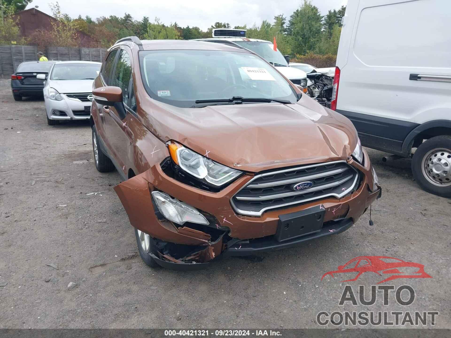 FORD ECOSPORT 2019 - MAJ6S3GL4KC272886