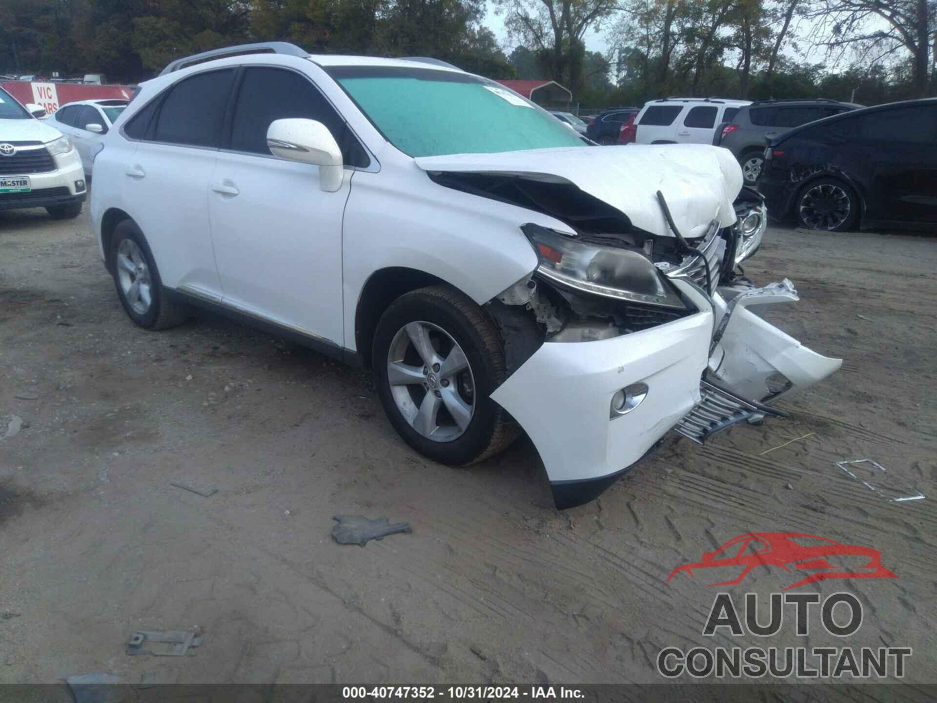 LEXUS RX 350 2013 - 2T2ZK1BA5DC097300