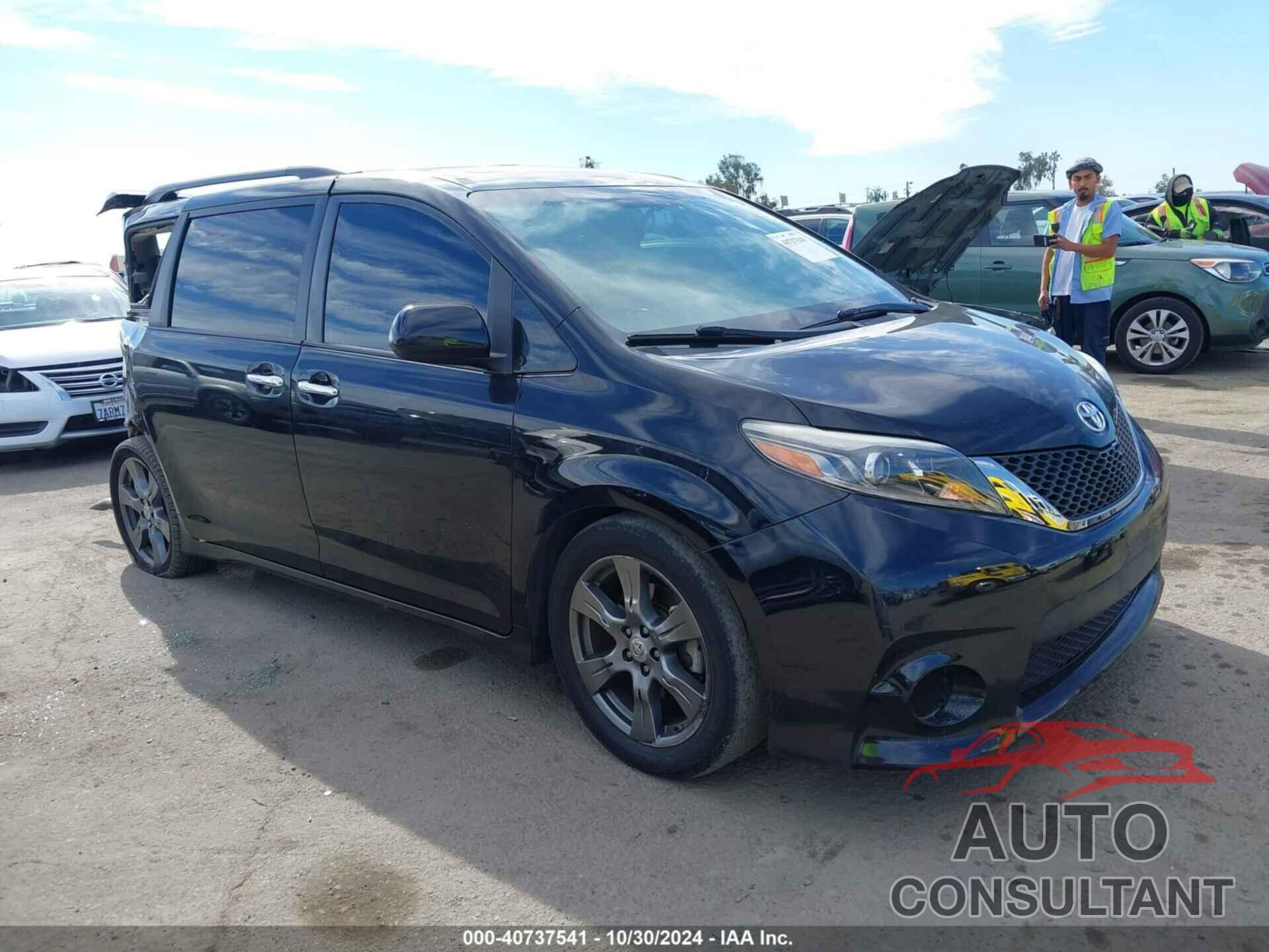 TOYOTA SIENNA 2017 - 5TDXZ3DC8HS771079