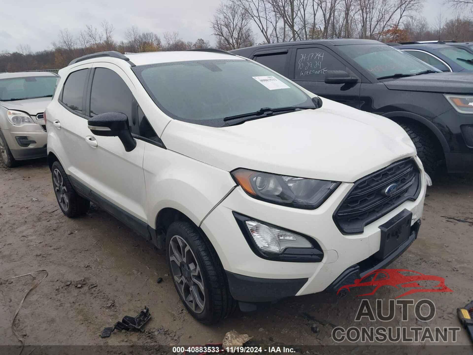 FORD ECOSPORT 2020 - MAJ6S3JLXLC343194