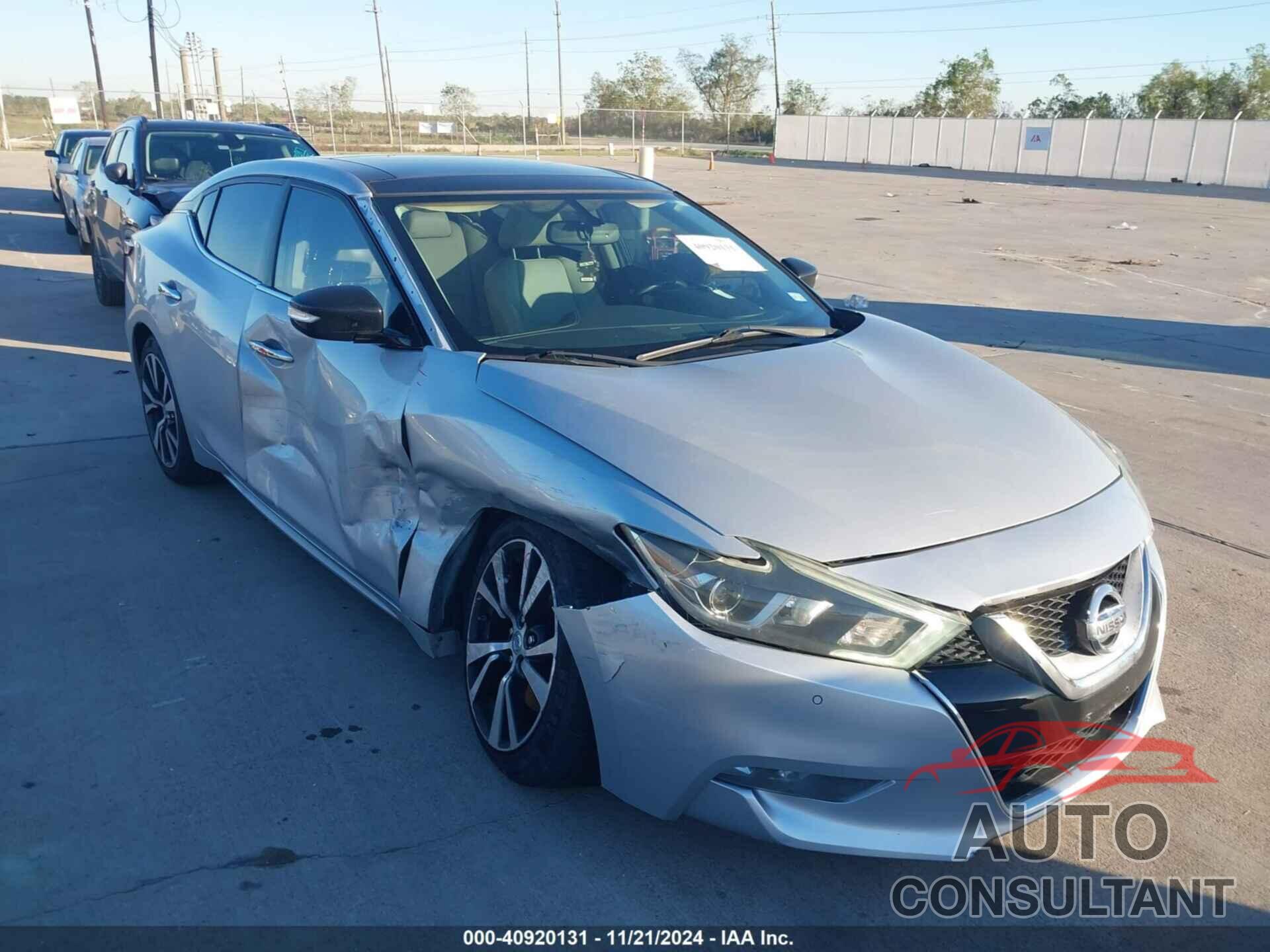 NISSAN MAXIMA 2016 - 1N4AA6AP0GC375191